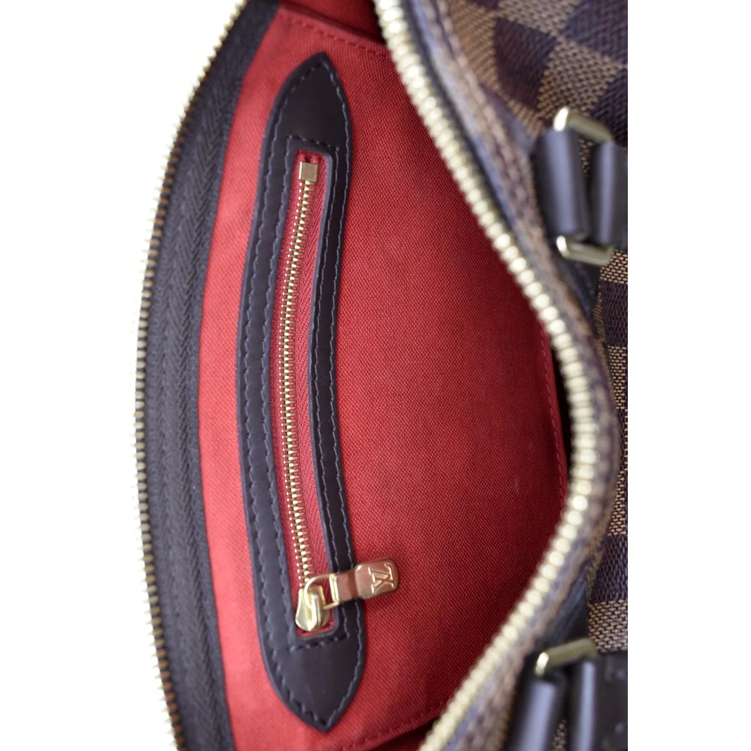 LOUIS VUITTON Speedy 25 Bandouliere Damier Ebene Shoulder Bag Brown - Image 13