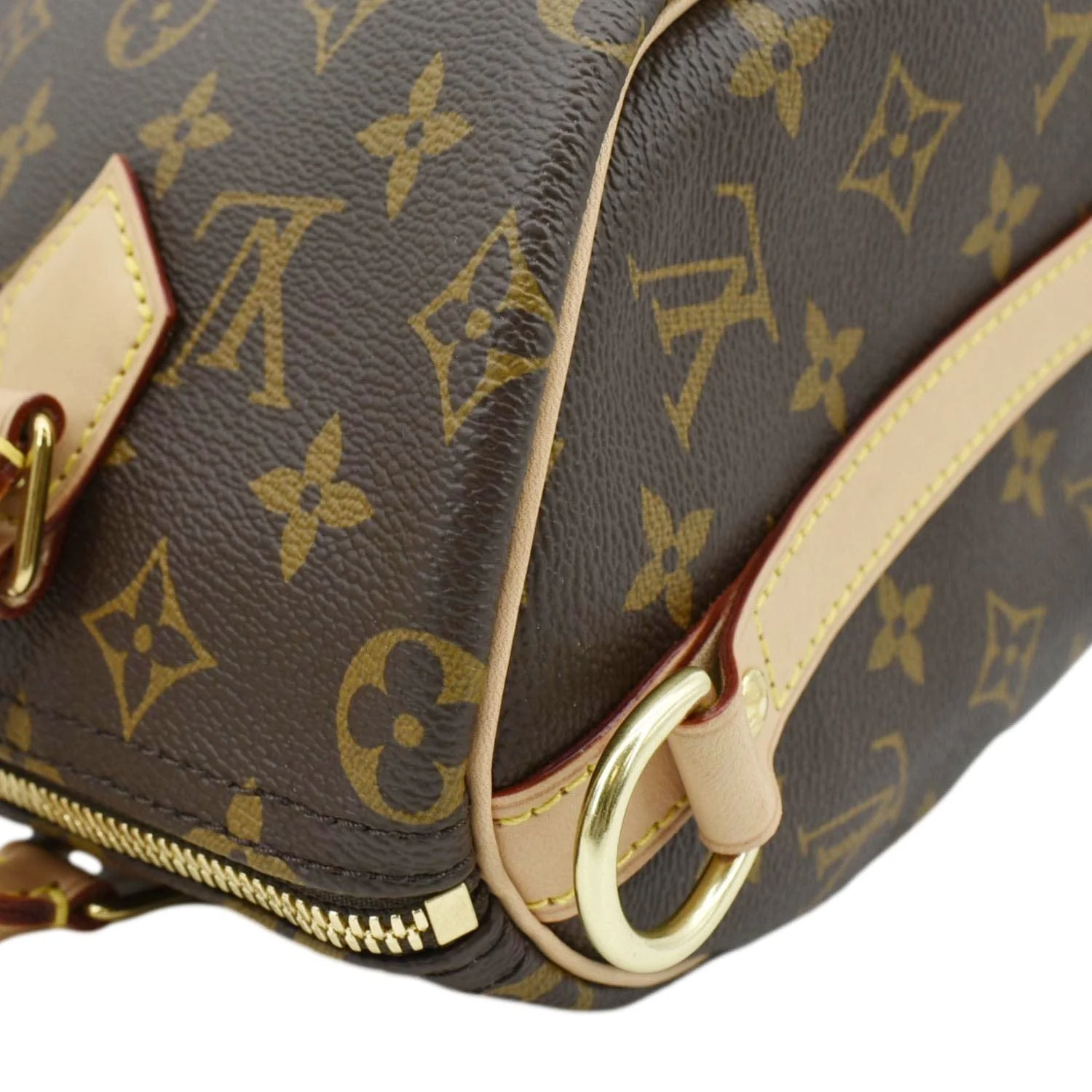 LOUIS VUITTON Speedy 25 Bandouliere Monogram Canvas Shoulder Bag Brown - Image 6