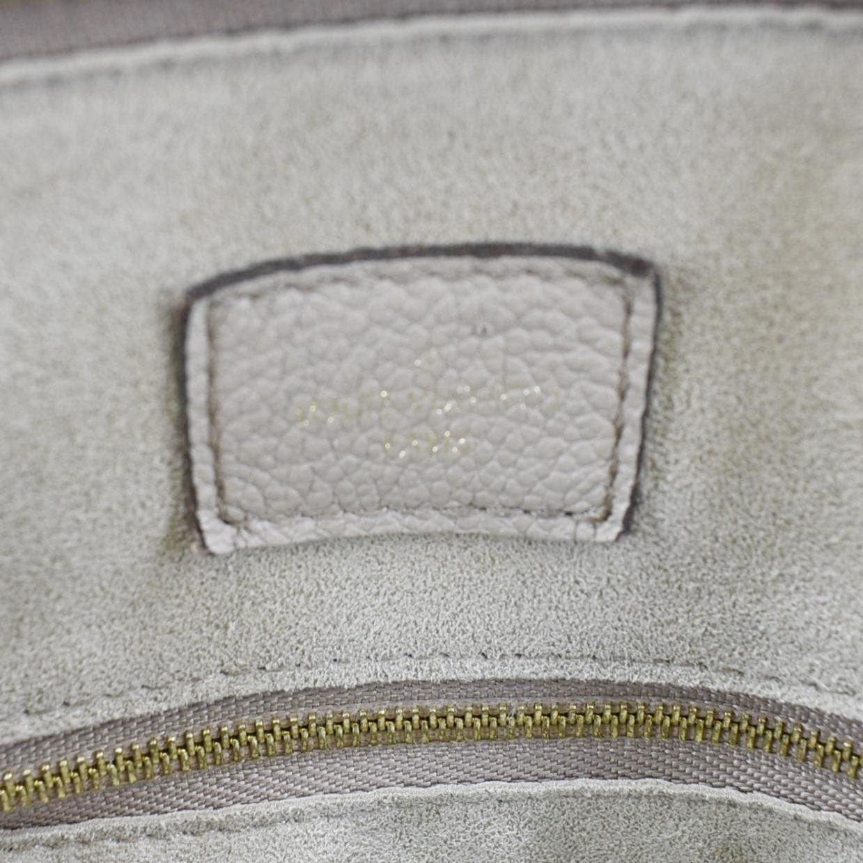 LOUIS VUITTON Speedy 25 Bandouliere Monogram Empreinte Shoulder Bag Beige - Image 11