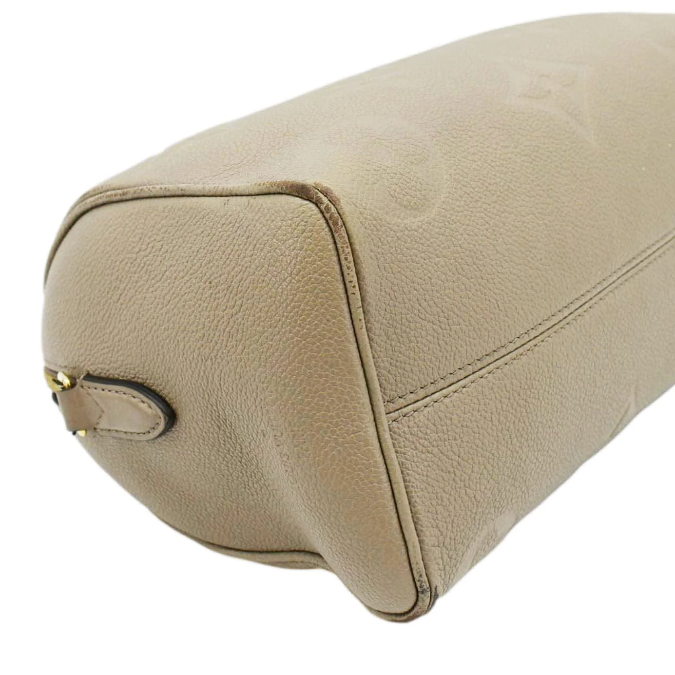 LOUIS VUITTON Speedy 25 Bandouliere Monogram Empreinte Shoulder Bag Beige - Image 8