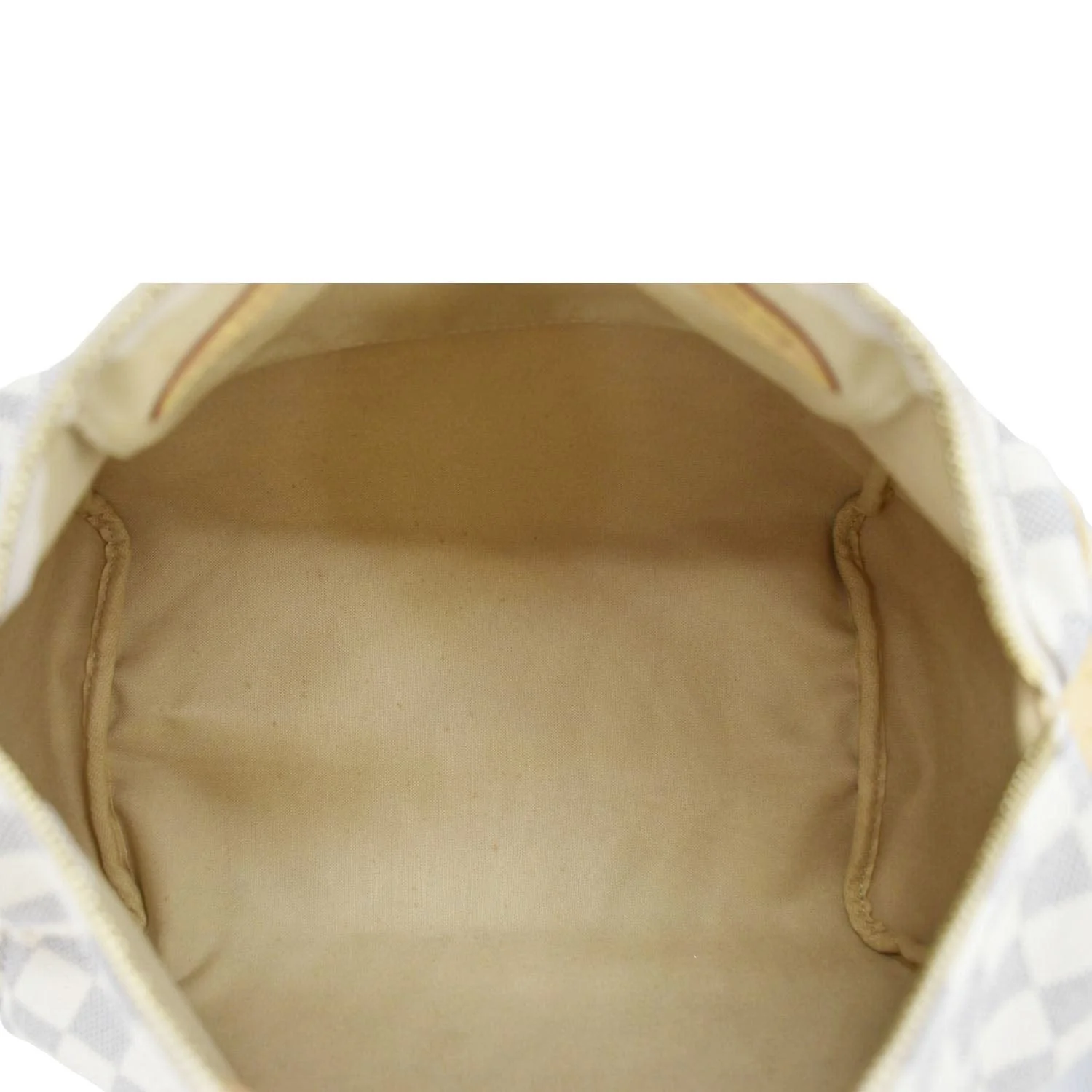 LOUIS VUITTON Speedy 30 Damier Azur Satchel Bag White - Image 12