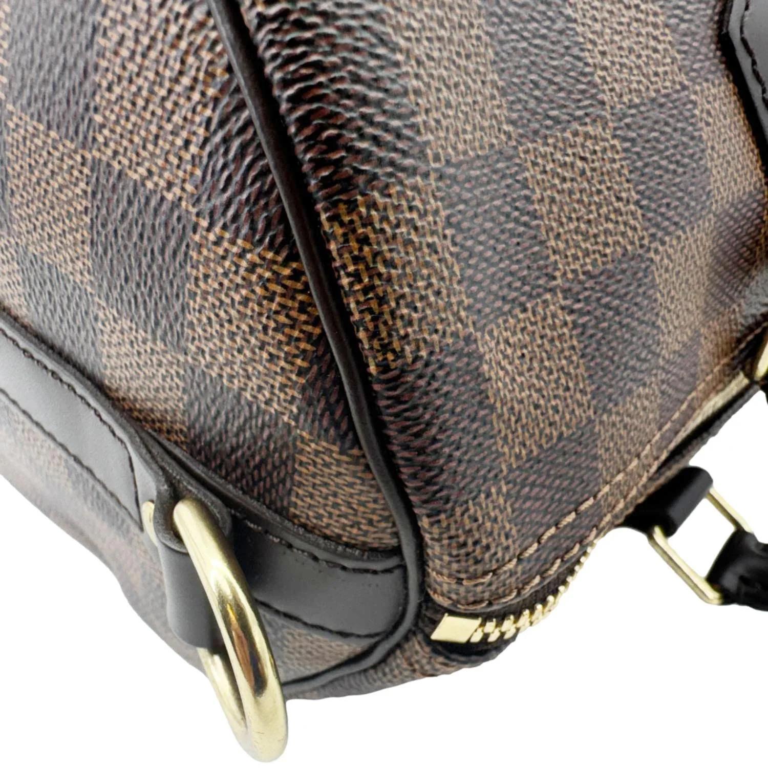 LOUIS VUITTON Speedy 30 Bandouliere Damier Ebene Shoulder Bag Brown - Image 7