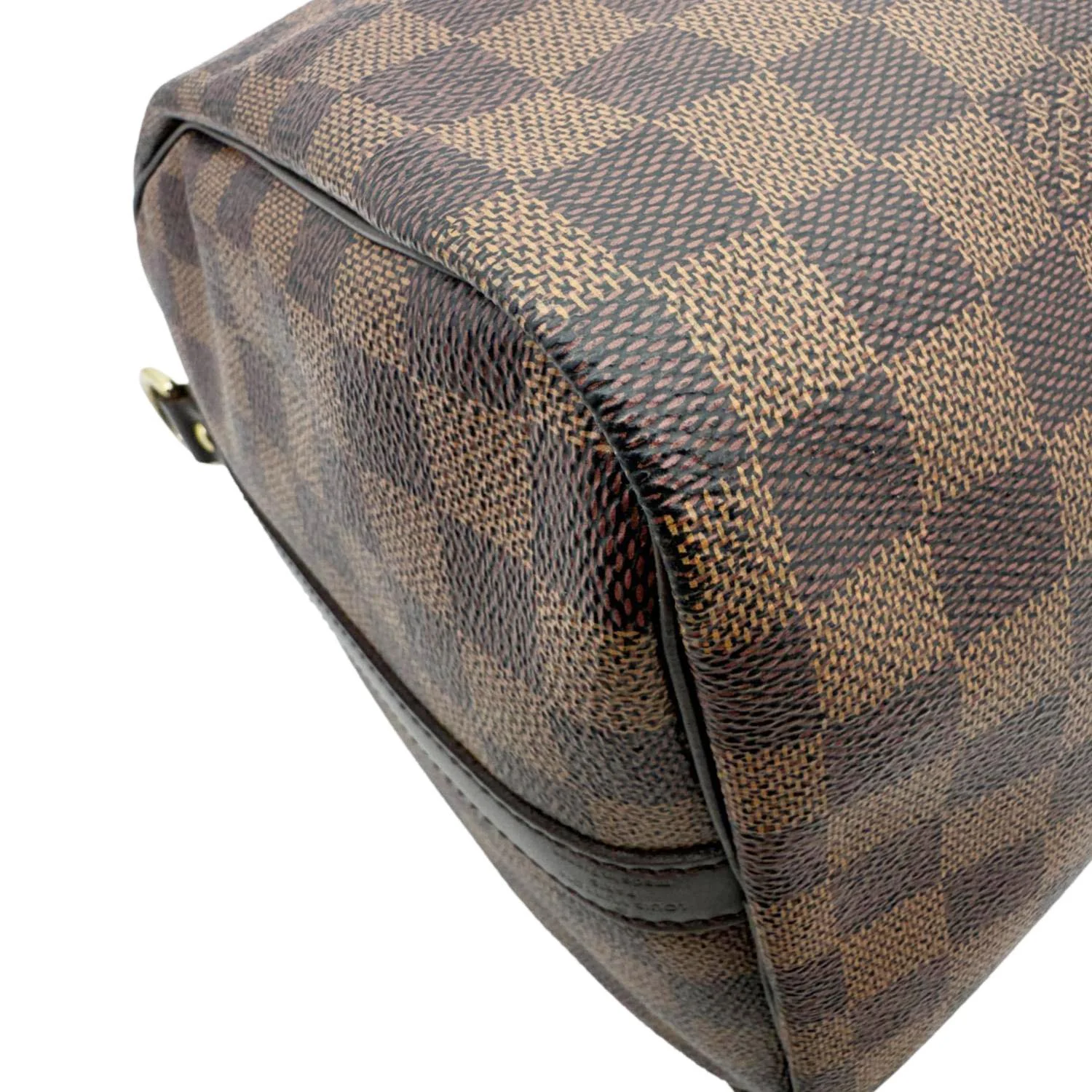 LOUIS VUITTON Speedy 30 Bandouliere Damier Ebene Shoulder Bag Brown - Image 8