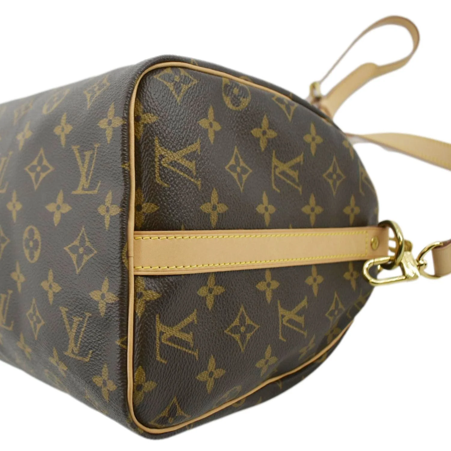 LOUIS VUITTON Speedy 30 Bandouliere Monogram Canvas Shoulder Bag Brown - Image 8