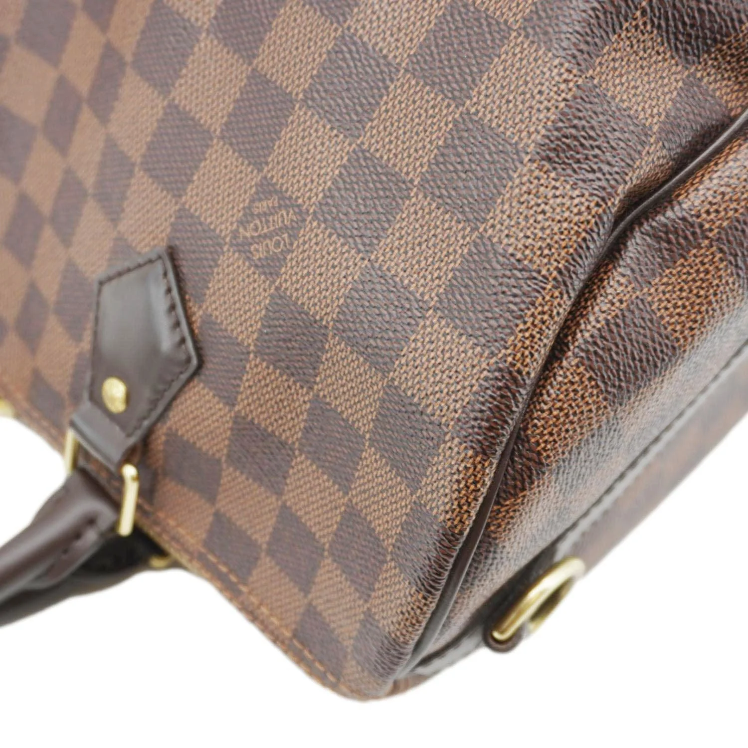 LOUIS VUITTON Speedy 30 Bandouliere Damier Ebene Shoulder Bag Brown - Image 7