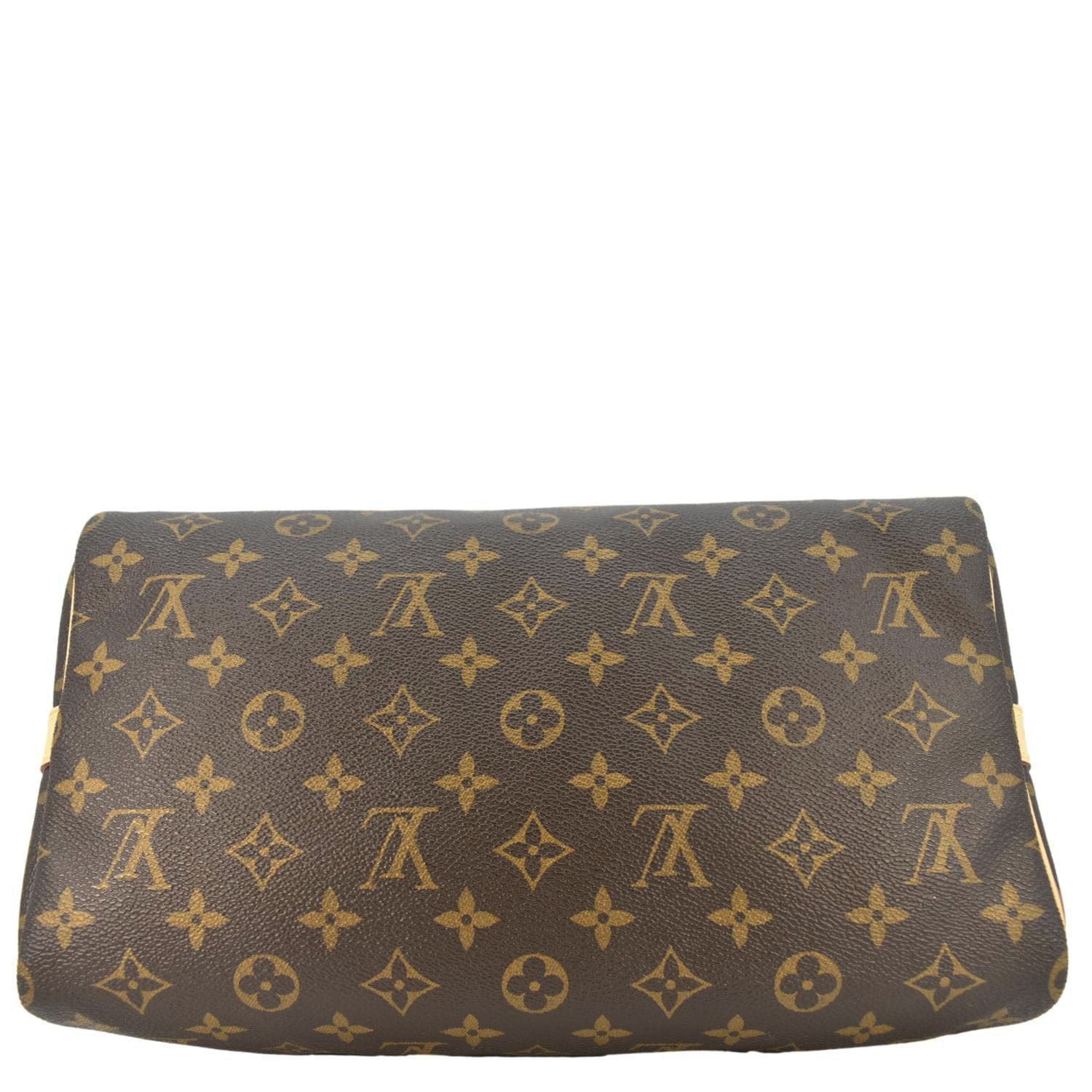 LOUIS VUITTON Speedy 30 Bandouliere Monogram Canvas Crossbody Bag Brown - Image 10