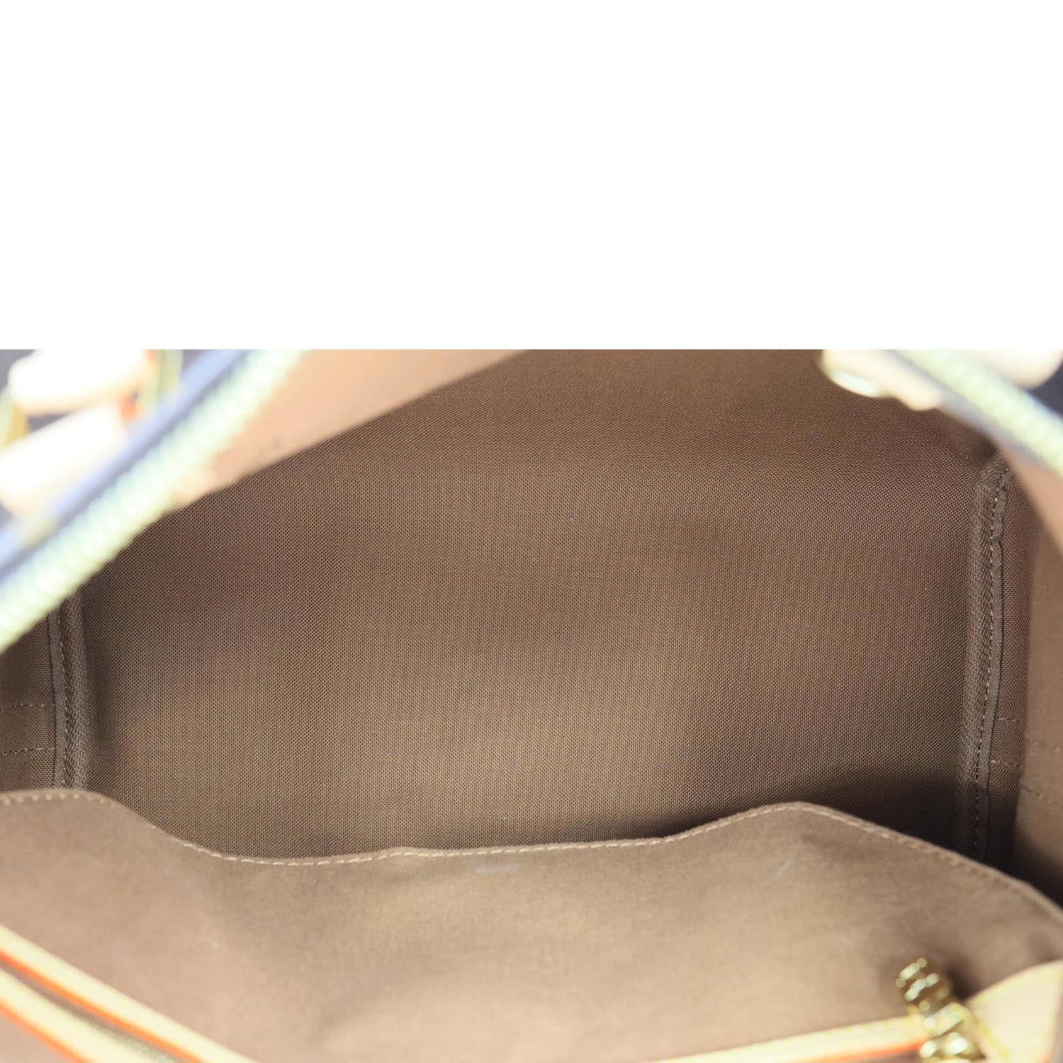 LOUIS VUITTON Speedy 30 Monogram Canvas Satchel Bag Brown - Image 11