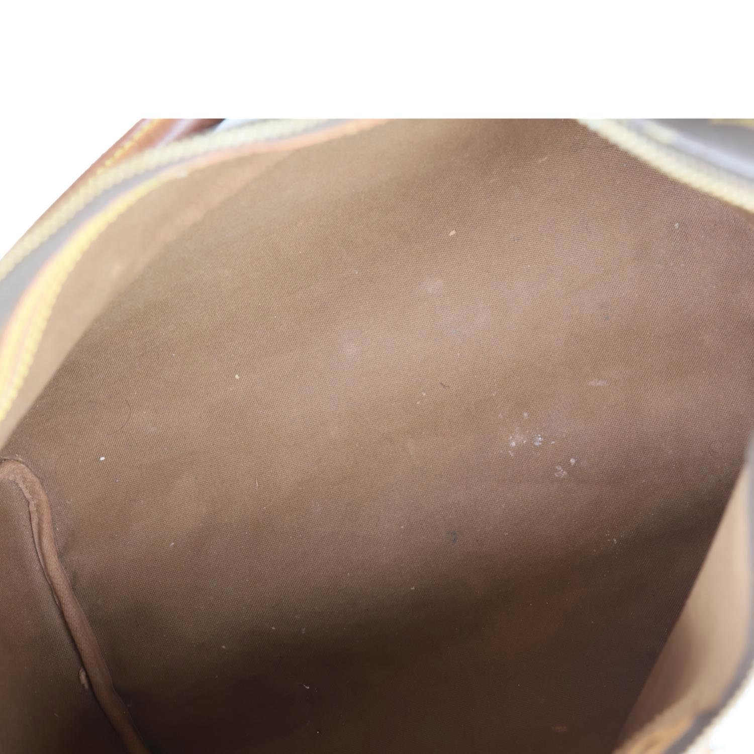 LOUIS VUITTON Speedy 35 Monogram Canvas Satchel Bag Brown - Image 16