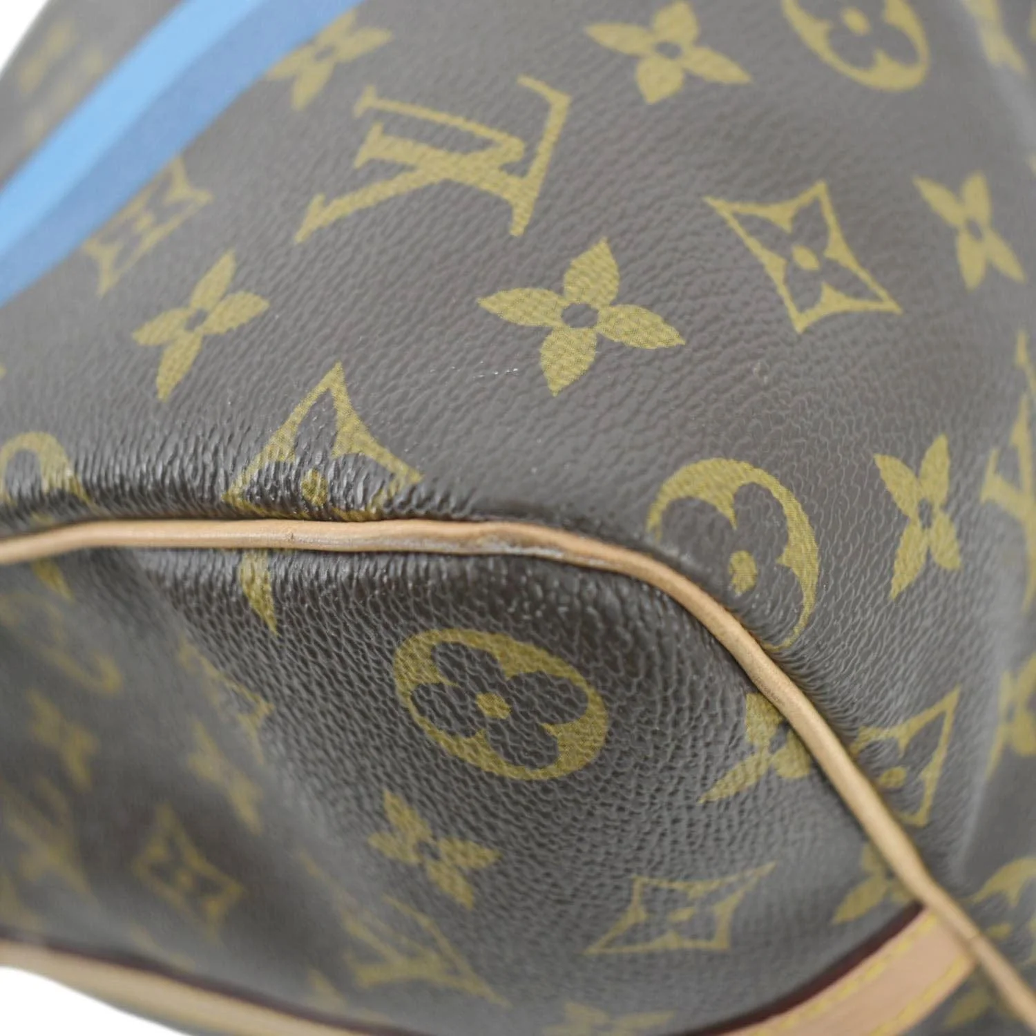LOUIS VUITTON Speedy 40 Bandouliere Heritage Monogram Canvas Travel Bag Brown - Image 7