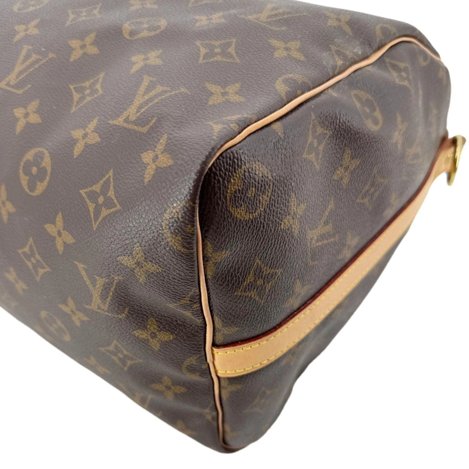 LOUIS VUITTON Speedy 40 Bandouliere Monogram Canvas Shoulder Bag Brown - Image 7