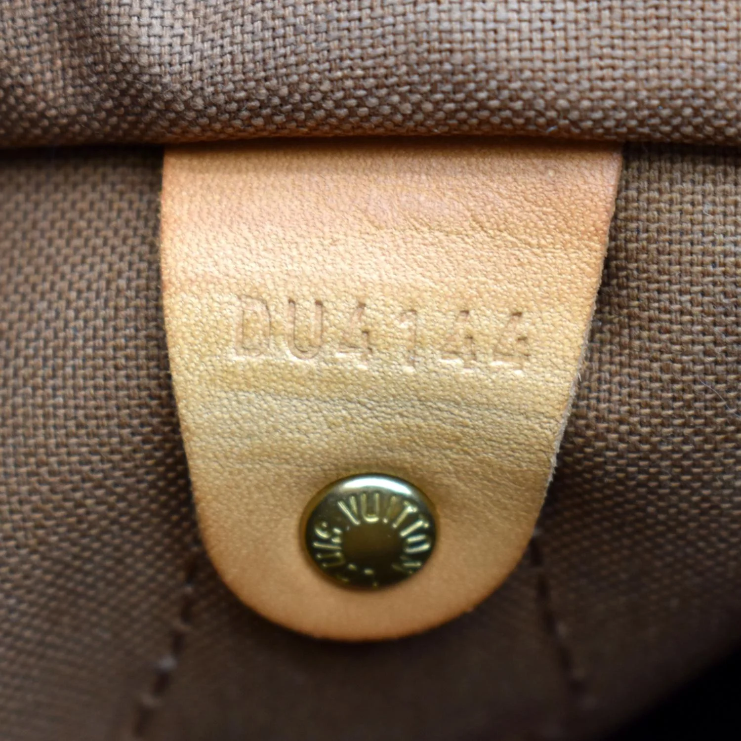 LOUIS VUITTON Speedy 25 Monogram Canvas Satchel Bag Brown - Image 12