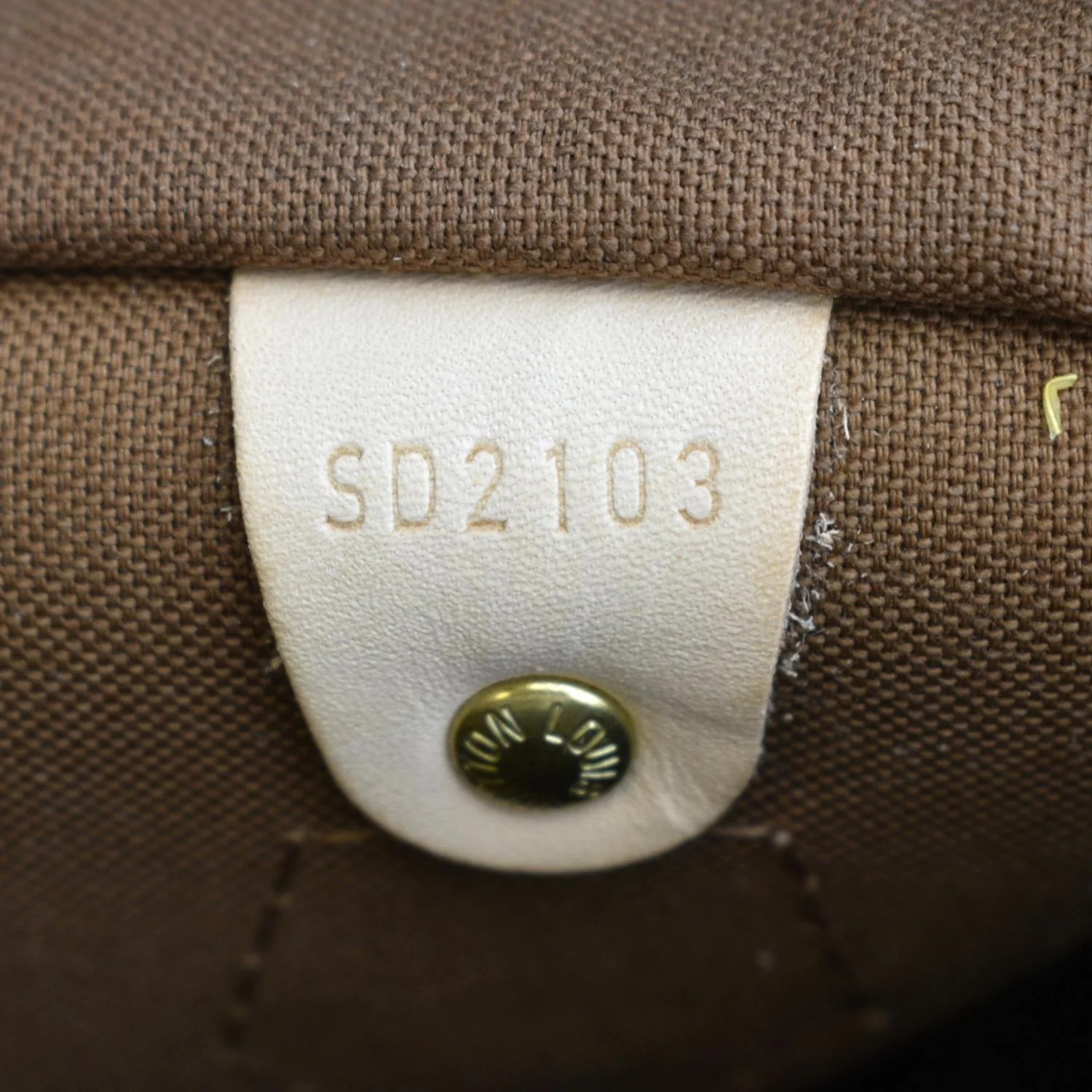 LOUIS VUITTON Speedy 25 Monogram Canvas Satchel Bag Brown - Image 11