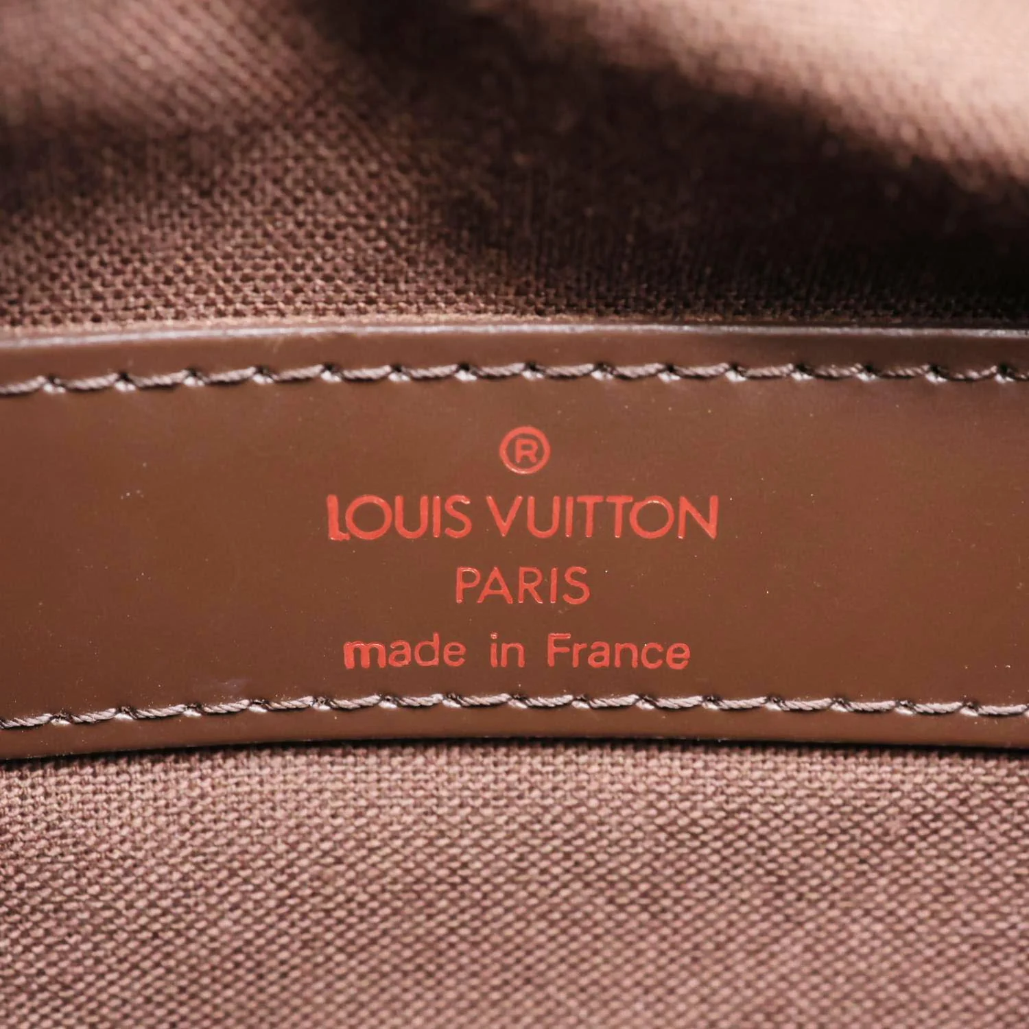 LOUIS VUITTON Naviglio Damier Ebene Messenger Bag Brown - Image 14