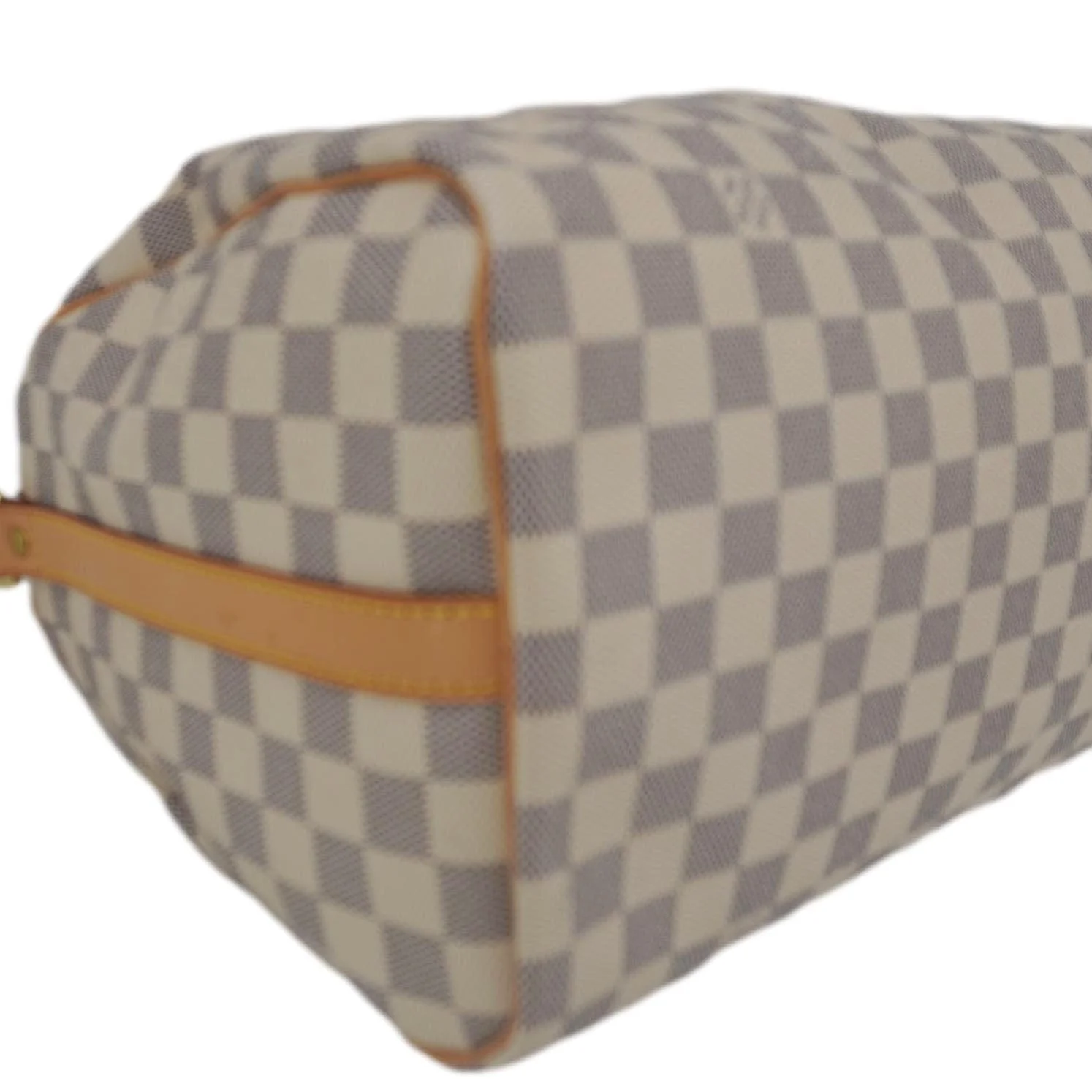LOUIS VUITTON Speedy 30 Bandouliere Damier Azur Shoulder Bag White - Image 10
