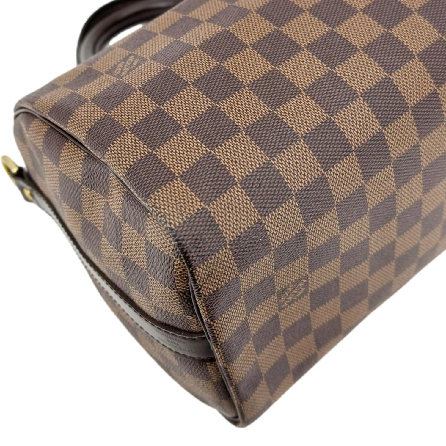 LOUIS VUITTON Speedy 25 Bandouliere Damier Ebene Shoulder Bag Brown - Image 8