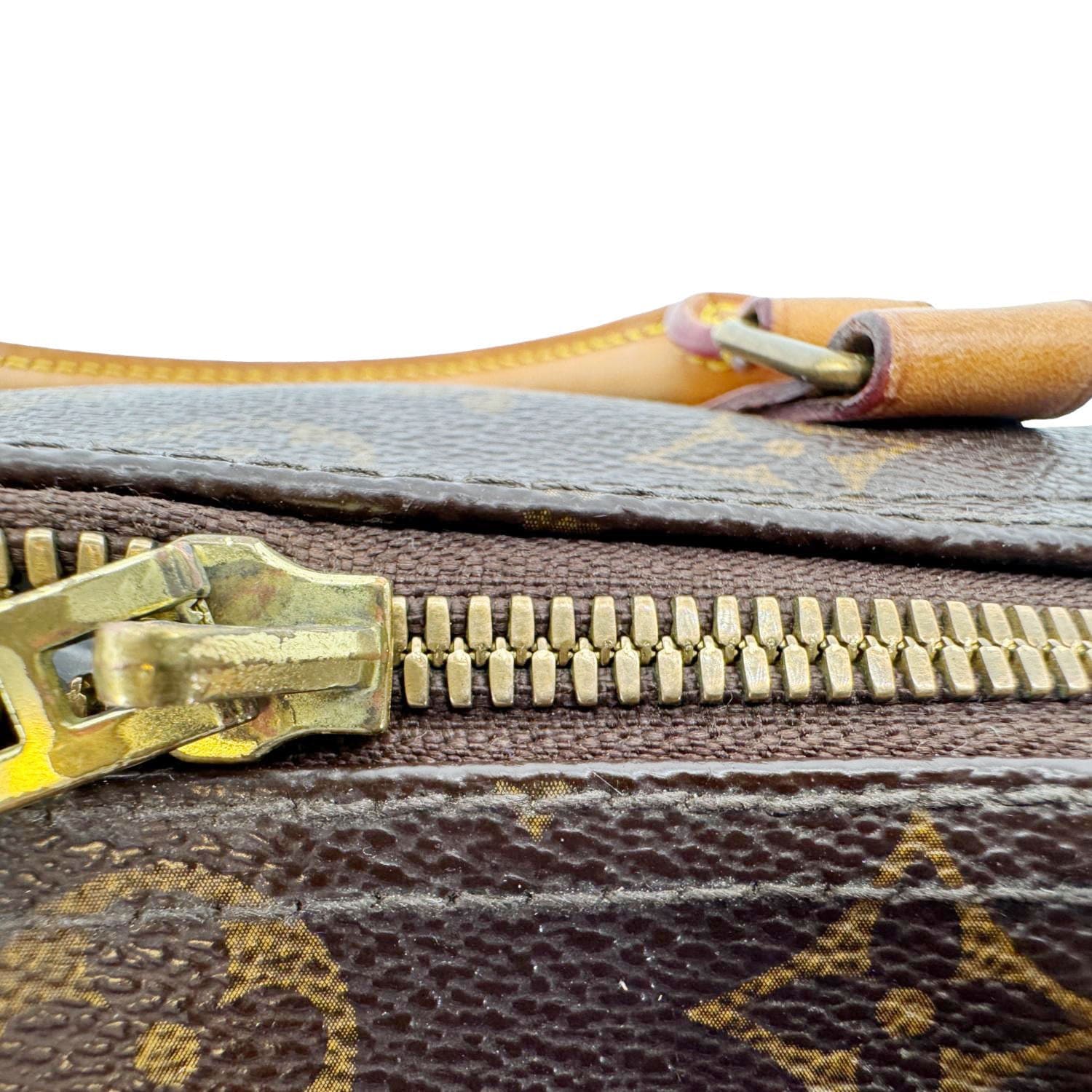 LOUIS VUITTON Speedy 30 Bandouliere Monogram Canvas Crossbody Bag Brown - Image 18