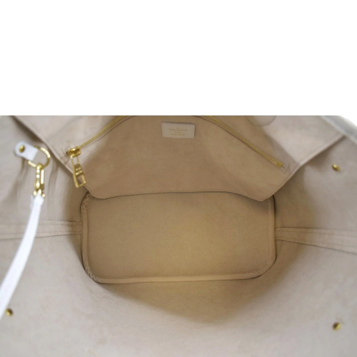 LOUIS VUITTON Neverfull MM Spring City Leather Tote Shoulder Bag Bicolor - Image 13