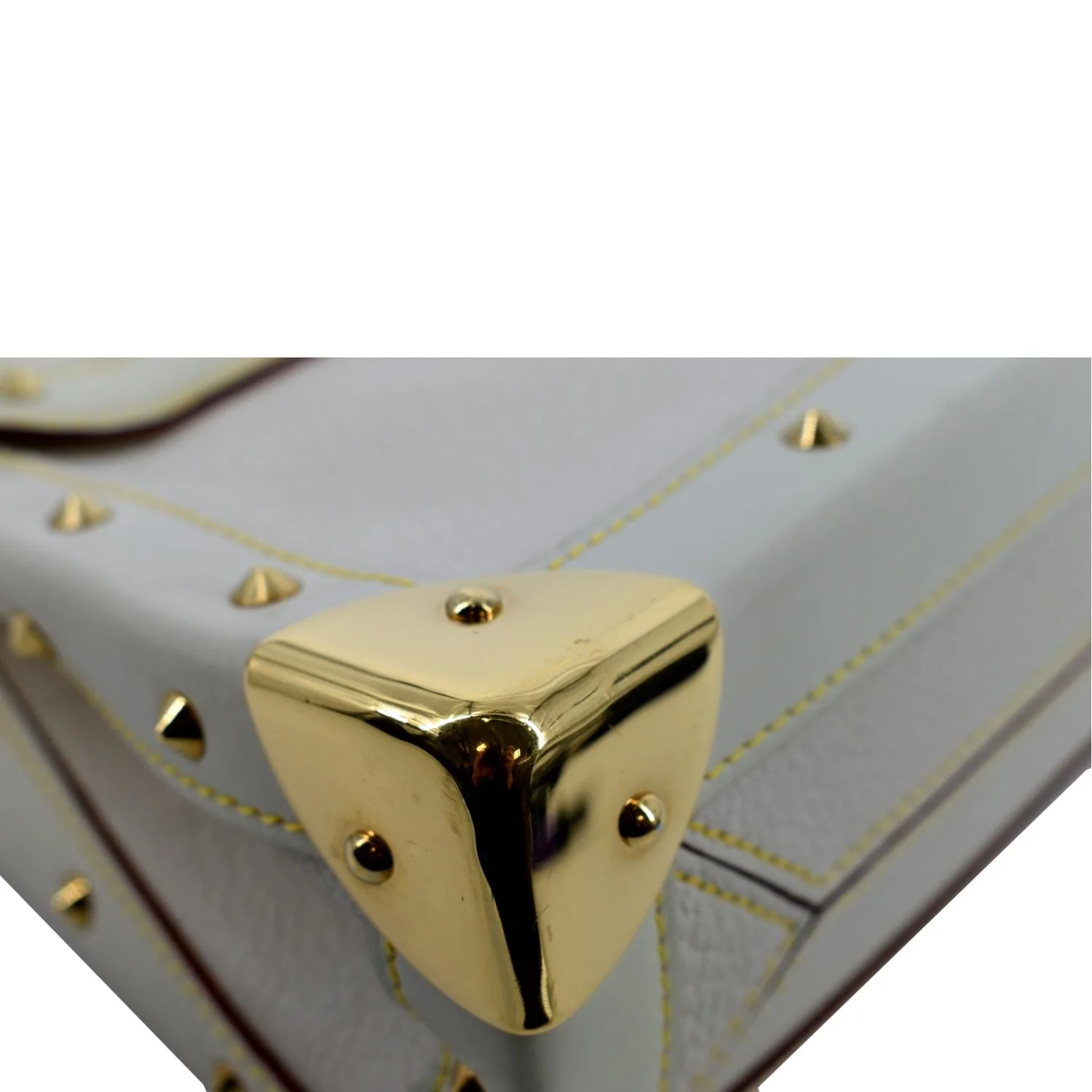 LOUIS VUITTON Suhali Le Talentueux Leather Shoulder Bag White - Image 6