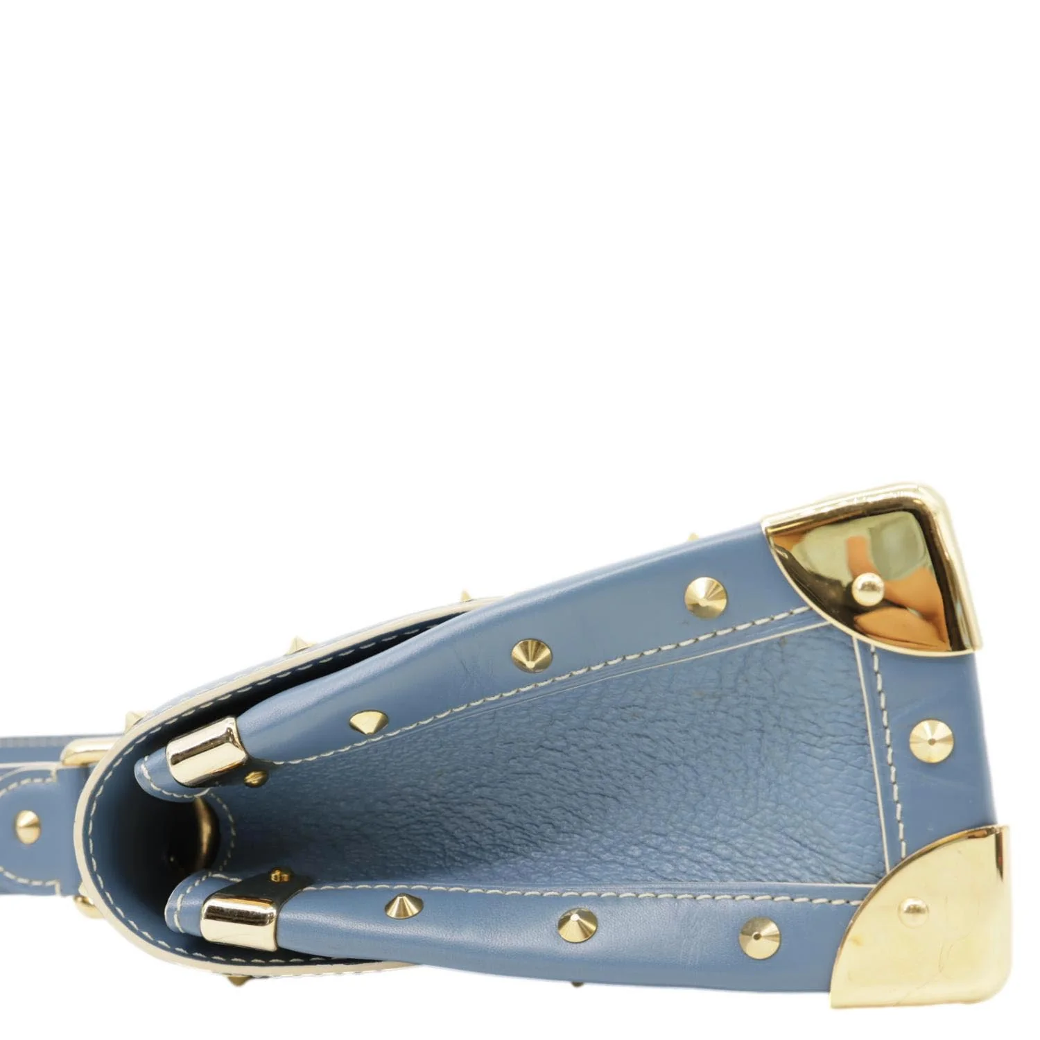 LOUIS VUITTON Suhali Le Talentueux Leather Shoulder Bag Blue - Image 6