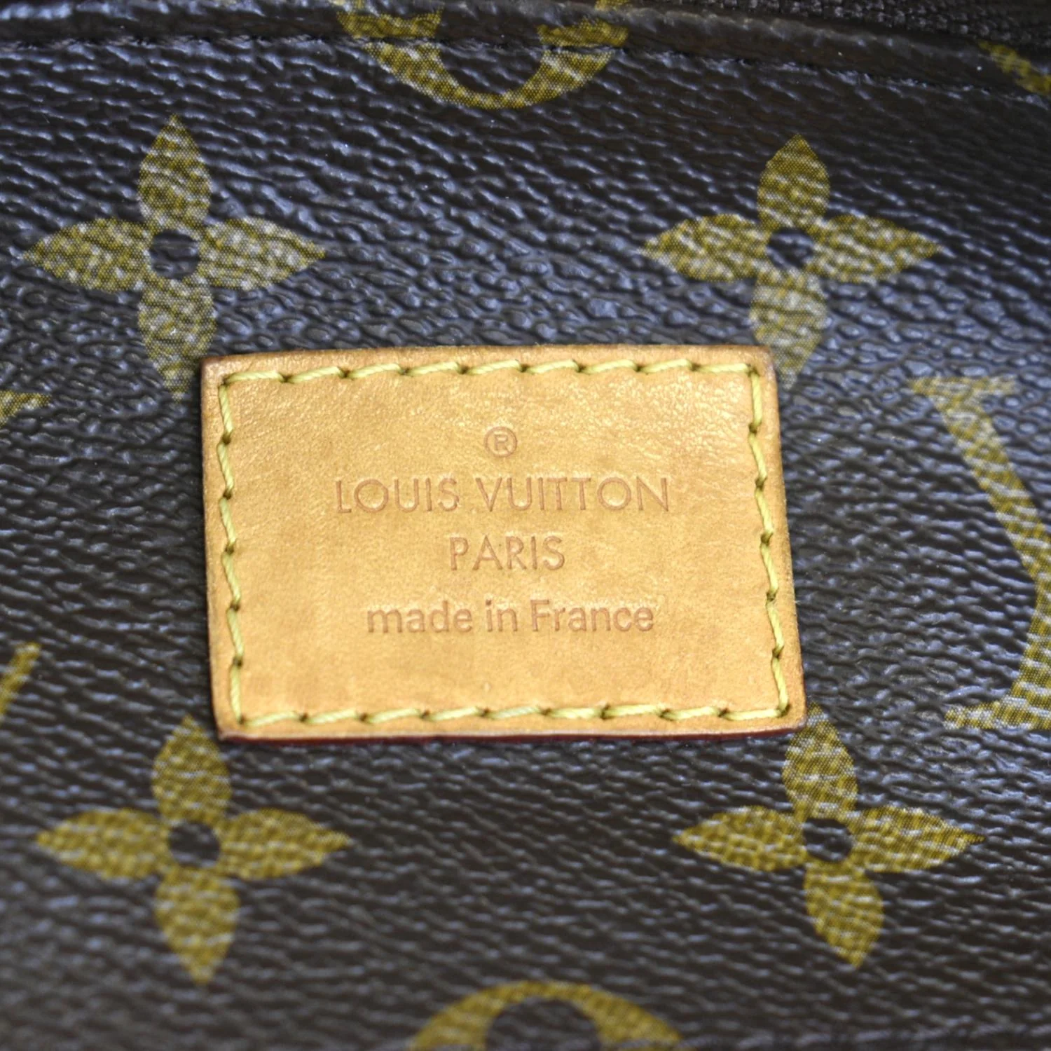 LOUIS VUITTON Sully MM Monogram Canvas Shoulder Bag Brown - Image 12