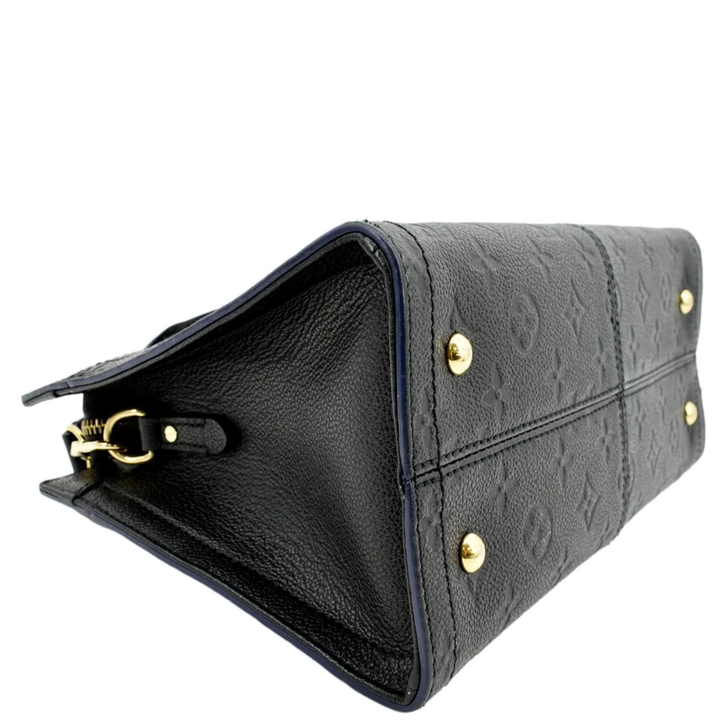 LOUIS VUITTON Sully PM Monogram Empreinte Leather Shoulder Bag Black - Image 8
