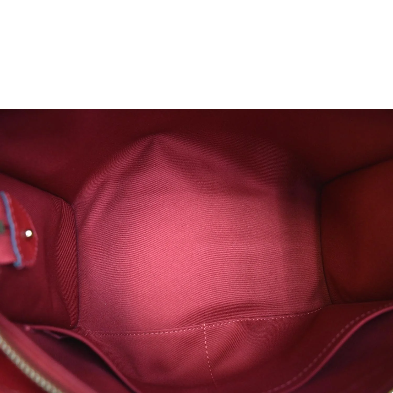LOUIS VUITTON Sully PM Monogram Empreinte Leather Shoulder Bag Red - Image 9