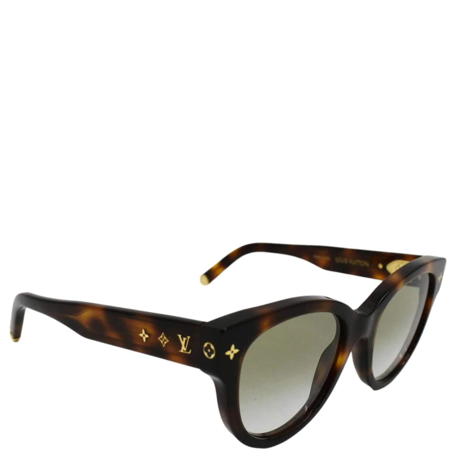 LOUIS VUITTON My Monogram Z1527W Acetate Frames Round Sunglasses Brown - Image 4