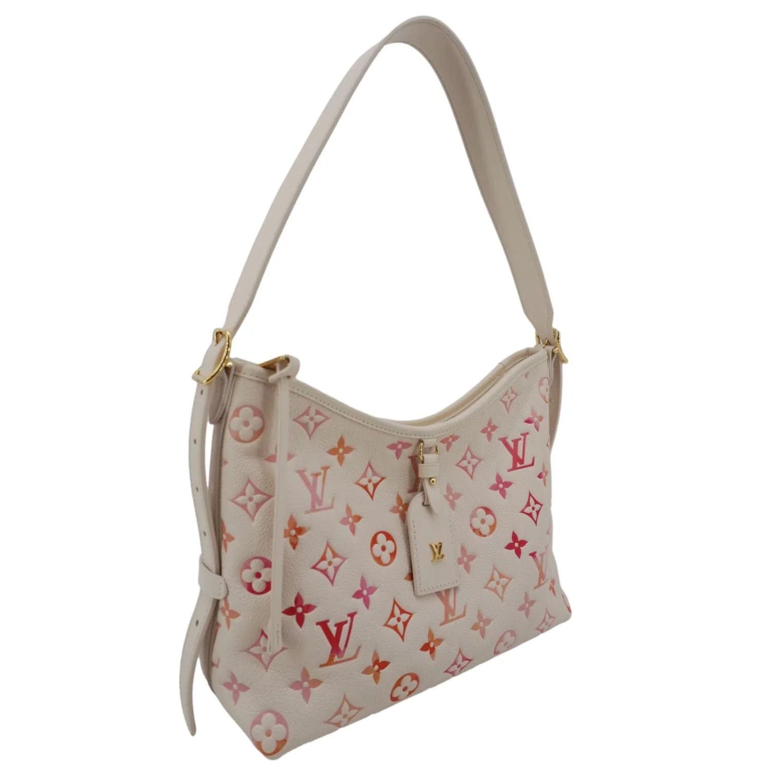 LOUIS VUITTON Carryall PM Monogram Empreinte Leather Shoulder Bag Sunrise Aquarelle - Image 12