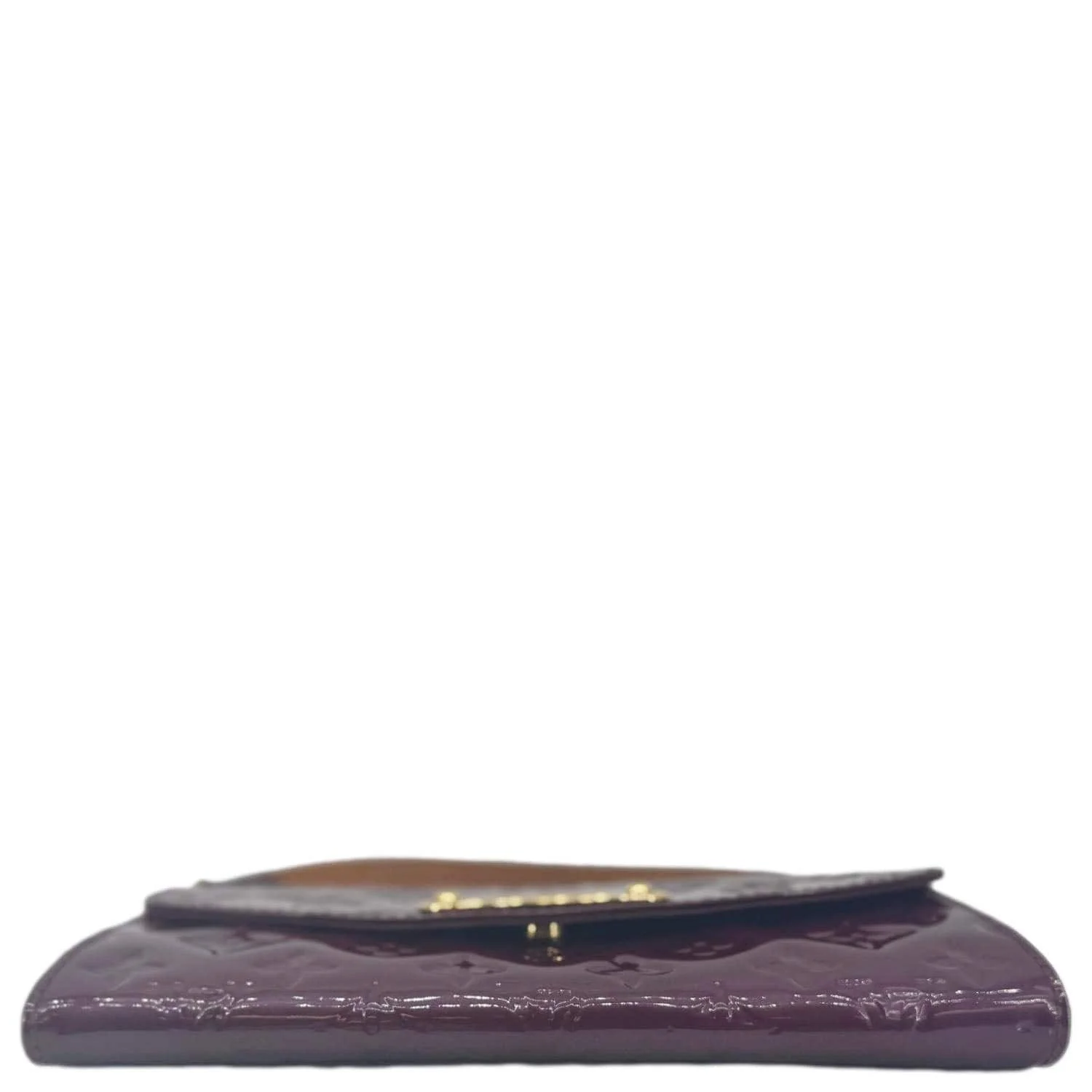 LOUIS VUITTON Sunset Boulevard Monogram Vernis Shoulder Bag Dark Purple - Image 4