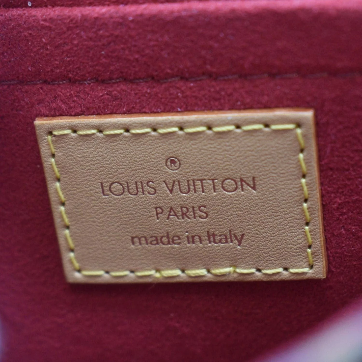 LOUIS VUITTON Tambourin Monogram Canvas Crossbody Bag Brown - Image 10