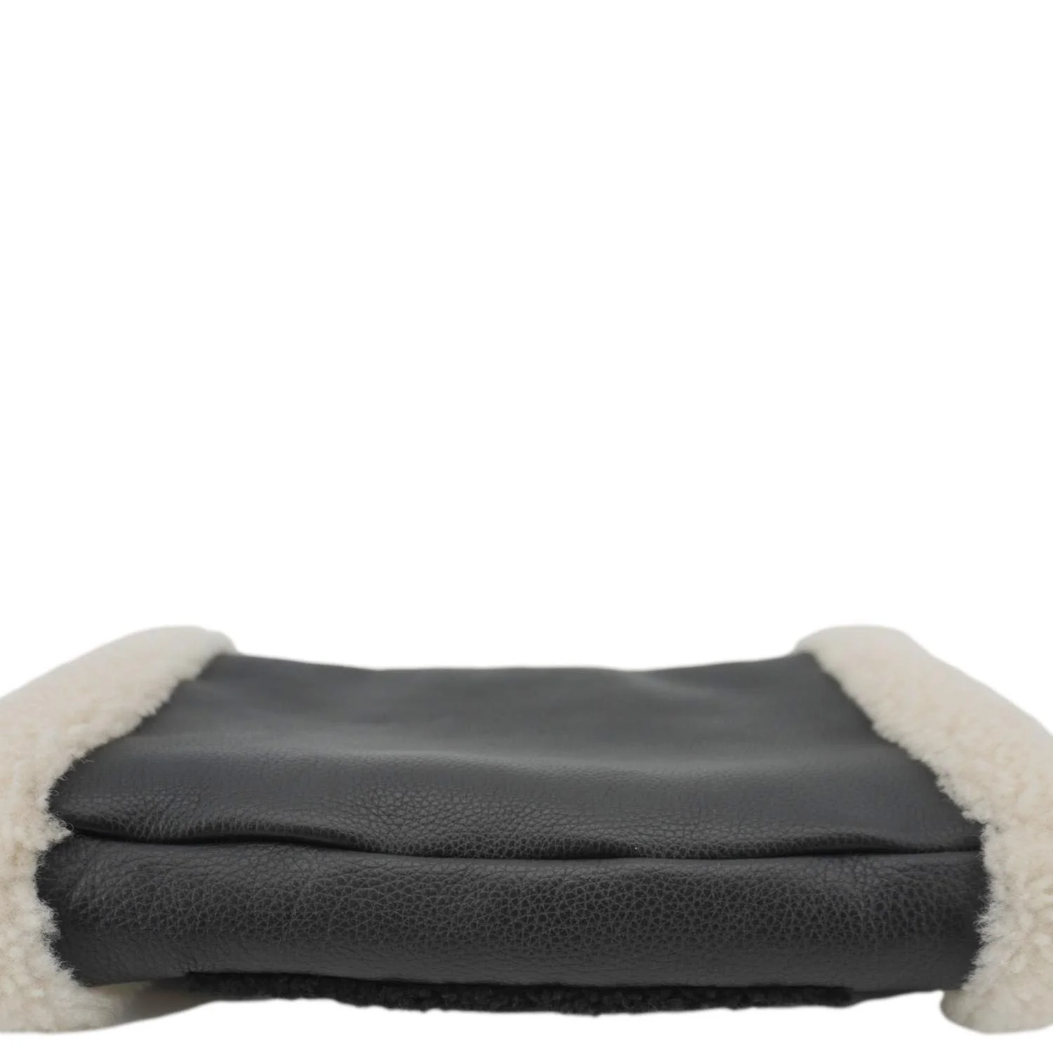 LOUIS VUITTON Teddy Muffle Monogram Calfskin Leather Shoulder Bag Black - Image 5