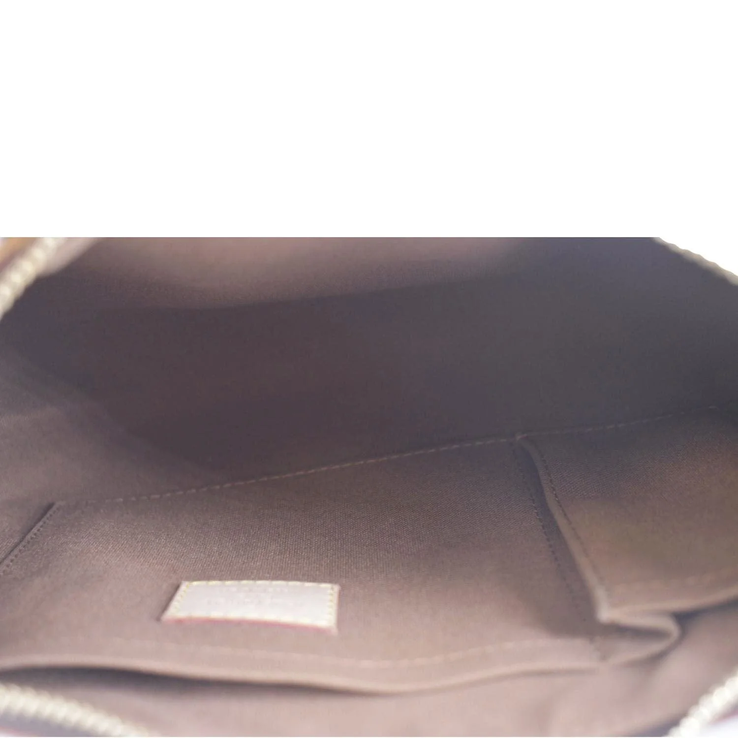 LOUIS VUITTON Thames PM Monogram Canvas Shoulder Bag Brown - Image 12