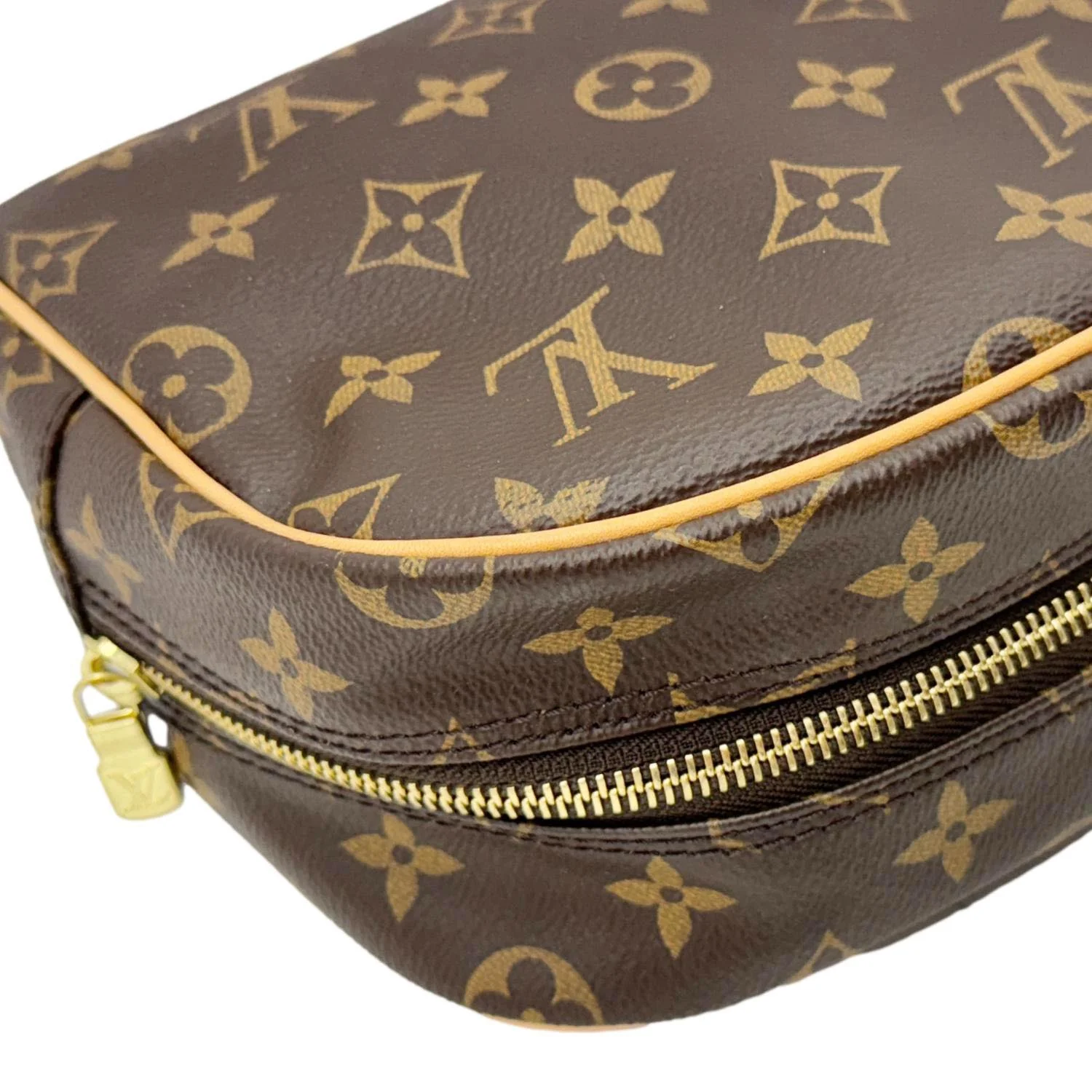 LOUIS VUITTON Toiletry 25 Monogram Canvas Cosmetic Pouch Brown - Image 5