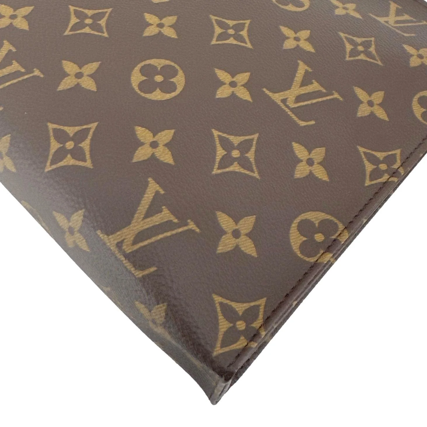 LOUIS VUITTON Monogram Canvas Toiletry Pouch Brown - Image 8