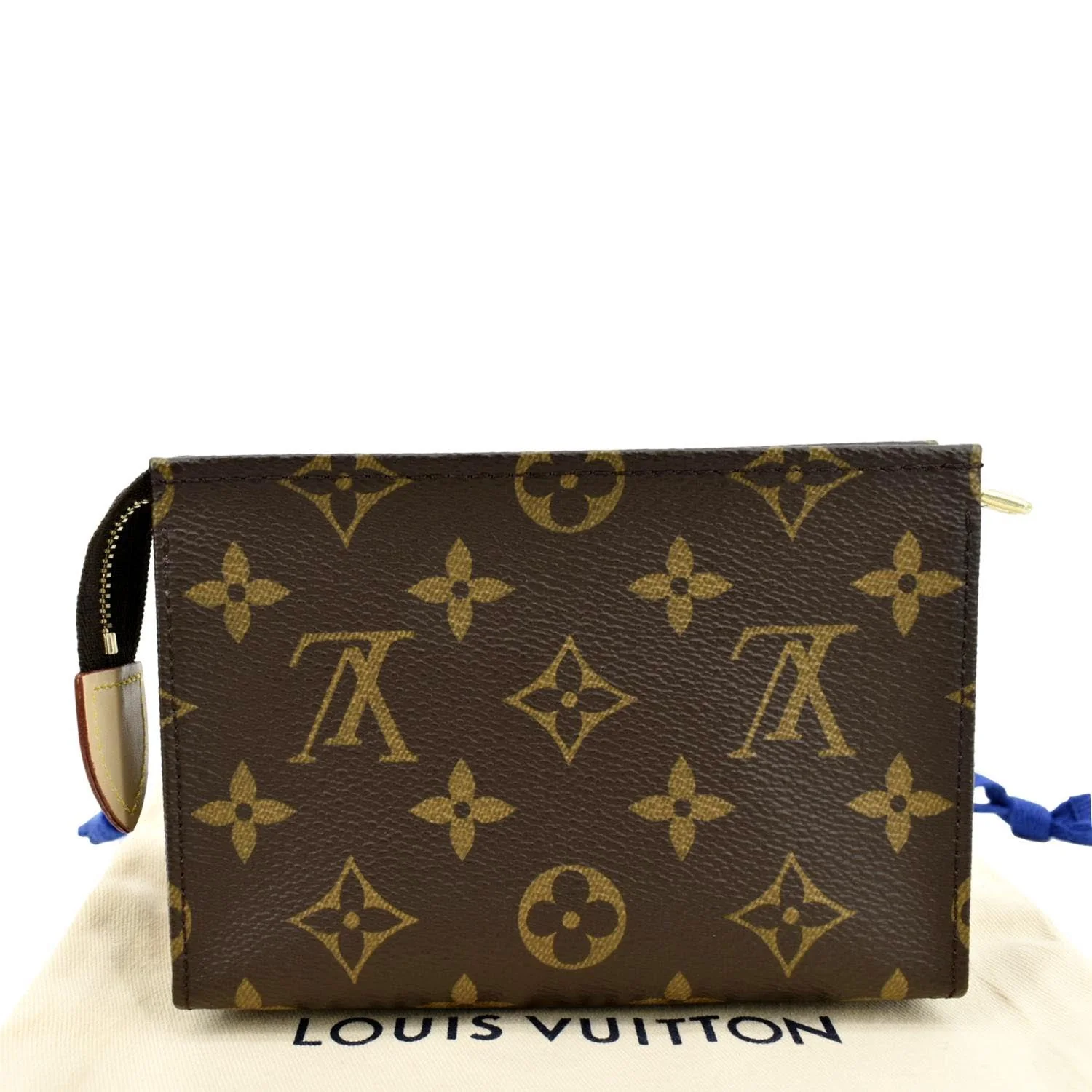LOUIS VUITTON Toiletry 15 Monogram Canvas Cosmetics Pouch Brown - Image 2