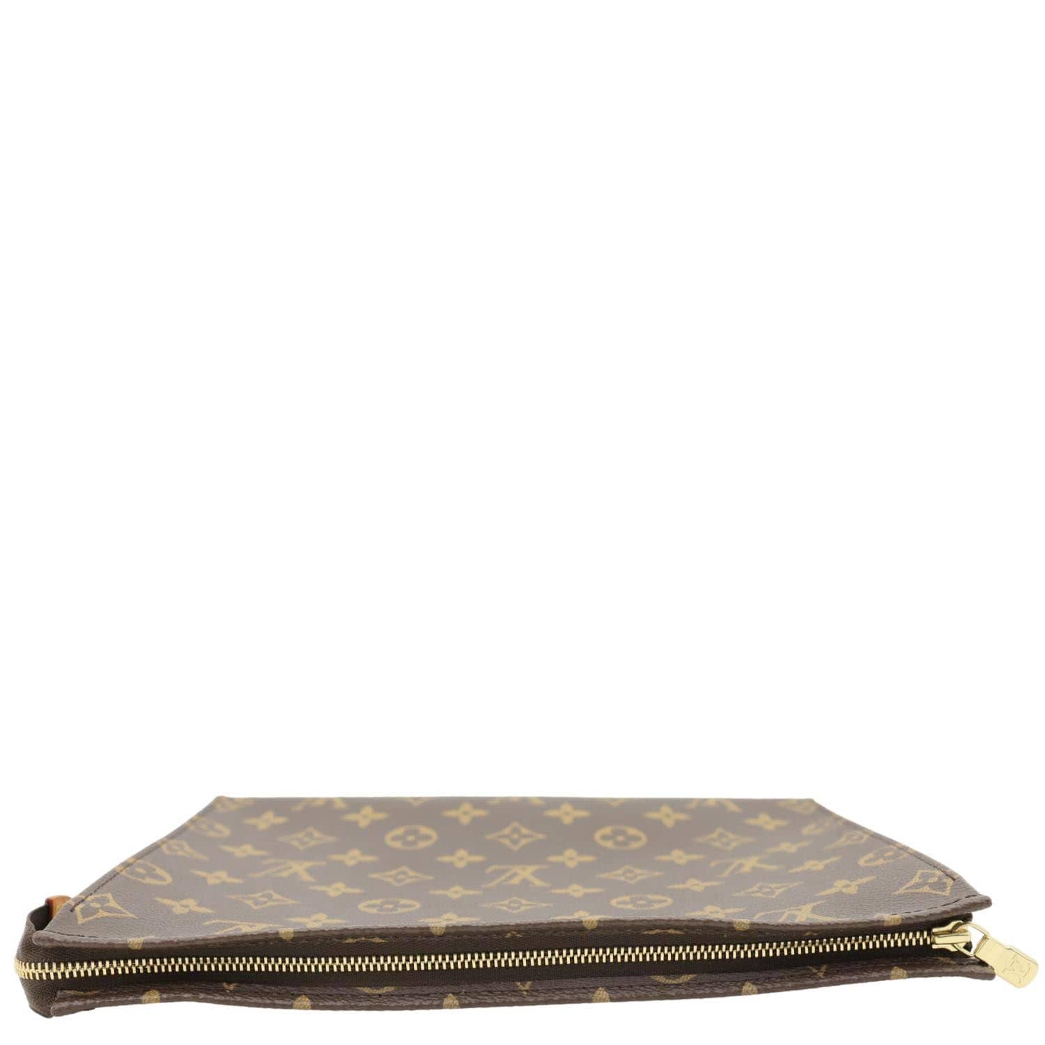 LOUIS VUITTON Toiletry Pouch 26 Monogram Canvas Clutch Brown - Image 4