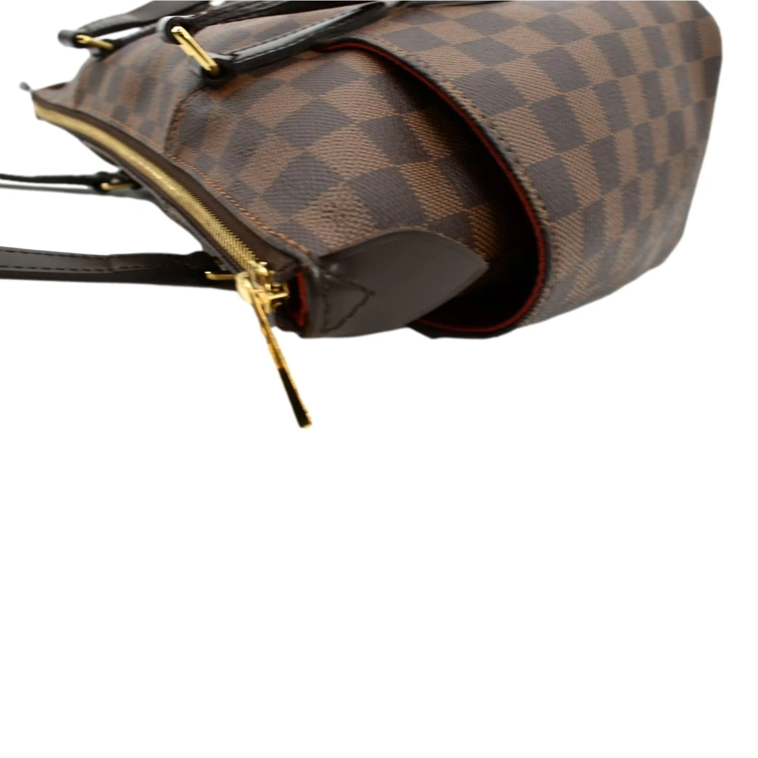 LOUIS VUITTON Totally PM Damier Ebene Shoulder Bag Brown - Image 5