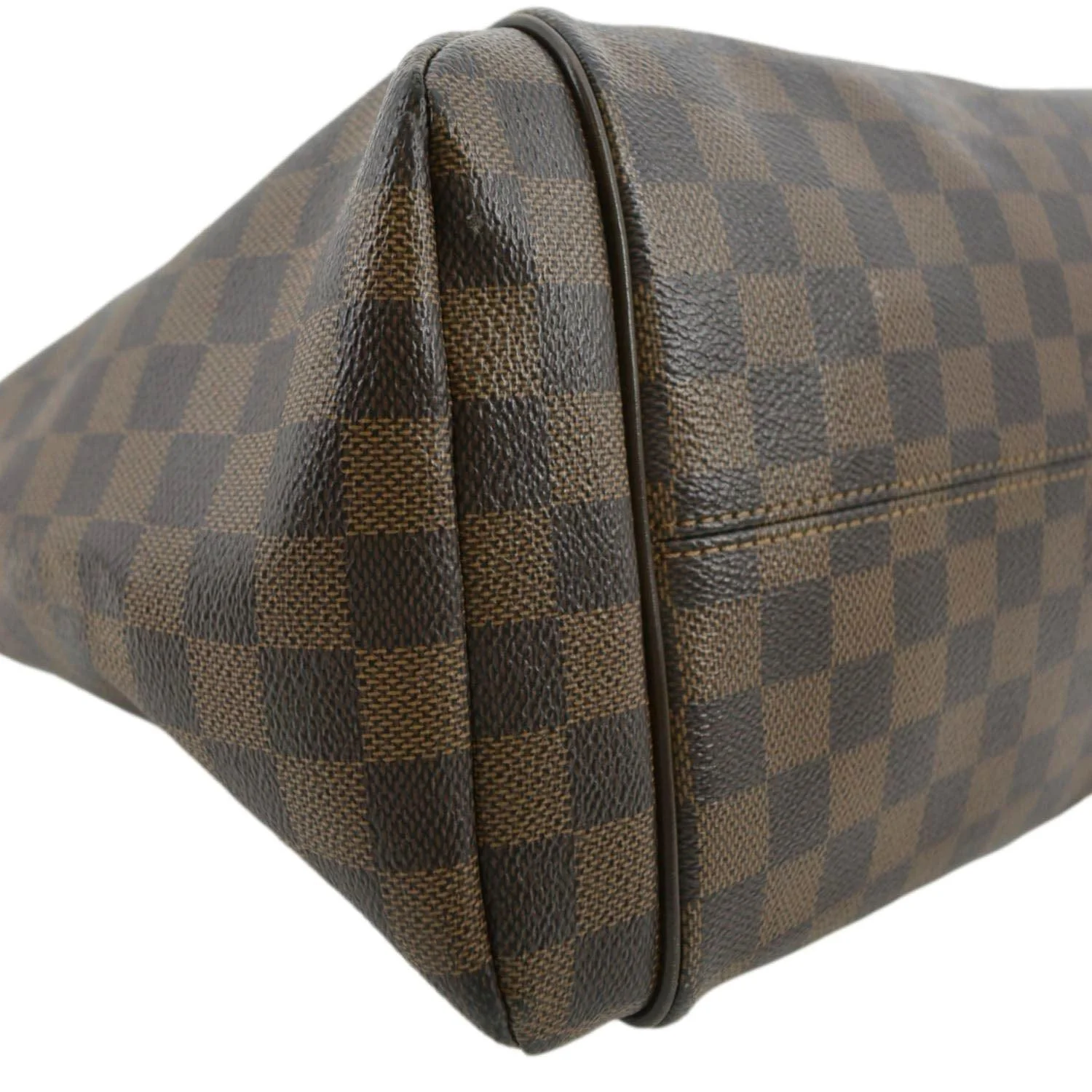 LOUIS VUITTON Totally MM Damier Ebene Shoulder Bag Brown - Image 9