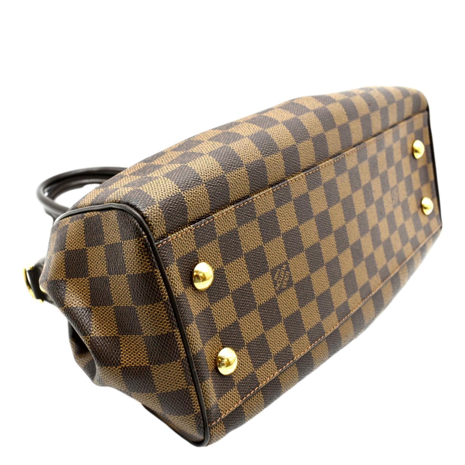 LOUIS VUITTON Trevi Damier Ebene 2way Shoulder Bag Brown - Image 6