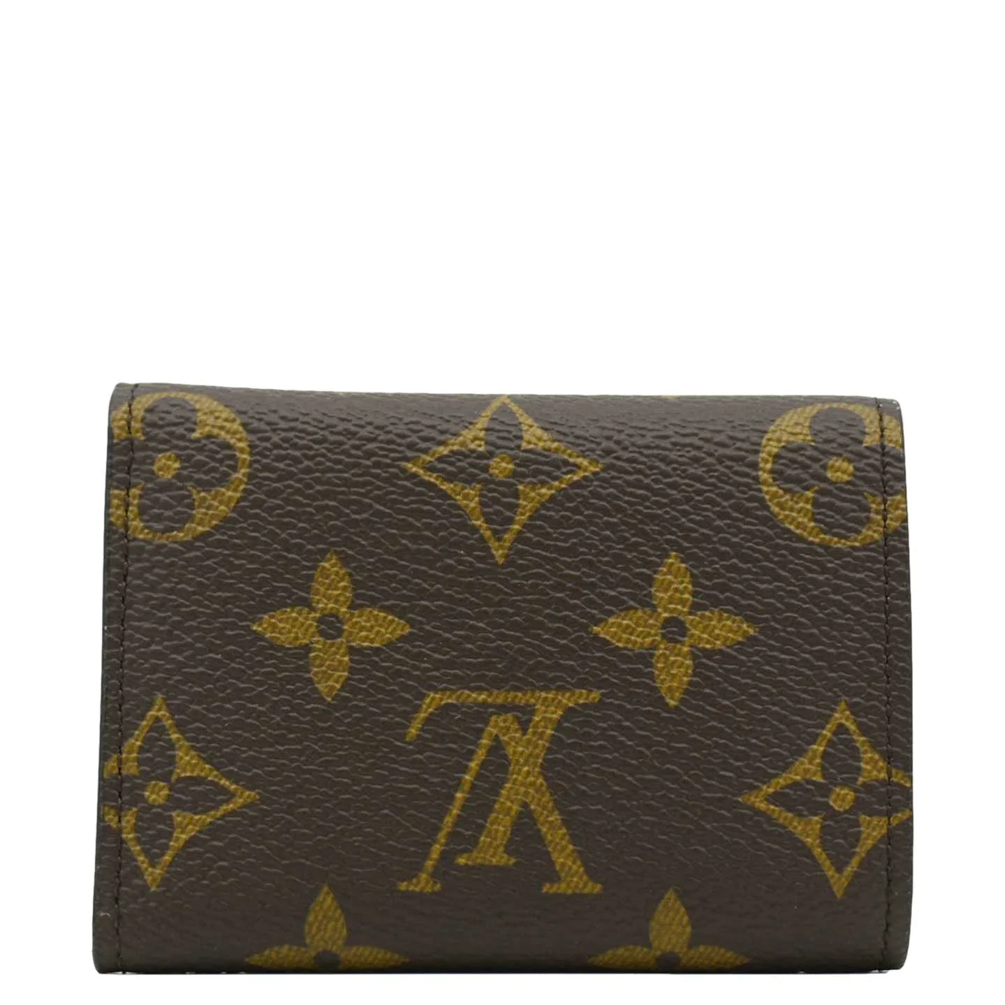 LOUIS VUITTON Trifold  Monogram Canvas Wallet Brown - Image 3
