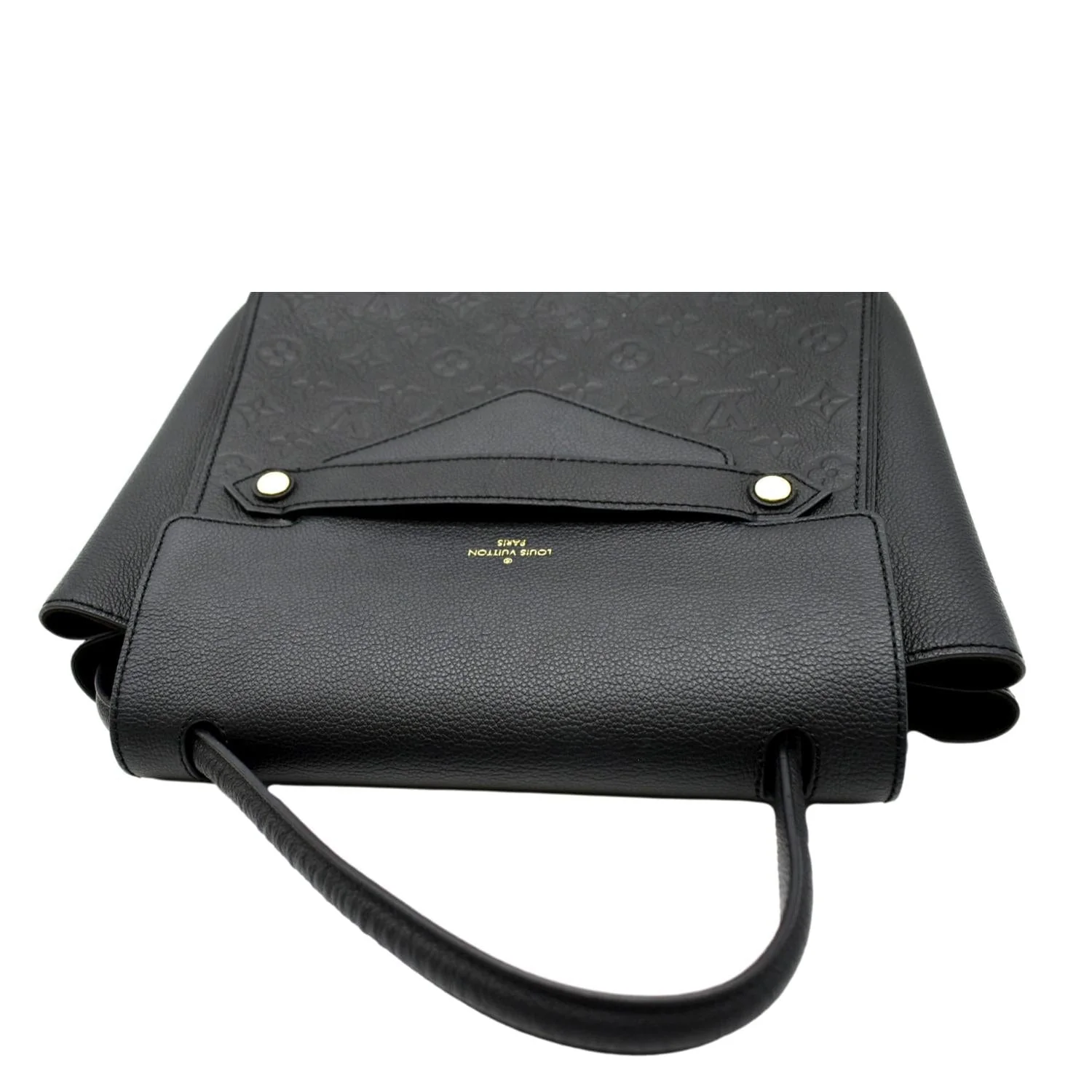 LOUIS VUITTON Trocadero Monogram Empreinte Leather Shoulder Bag Black - Image 5