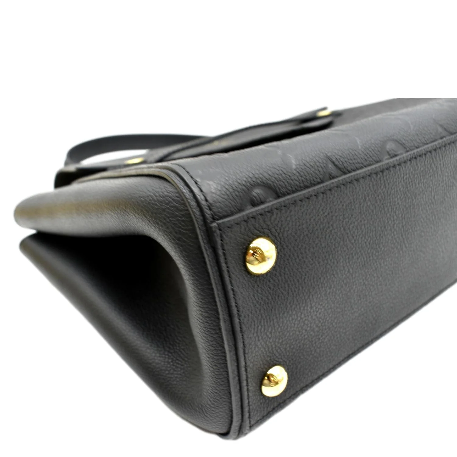 LOUIS VUITTON Trocadero Monogram Empreinte Leather Shoulder Bag Black - Image 9