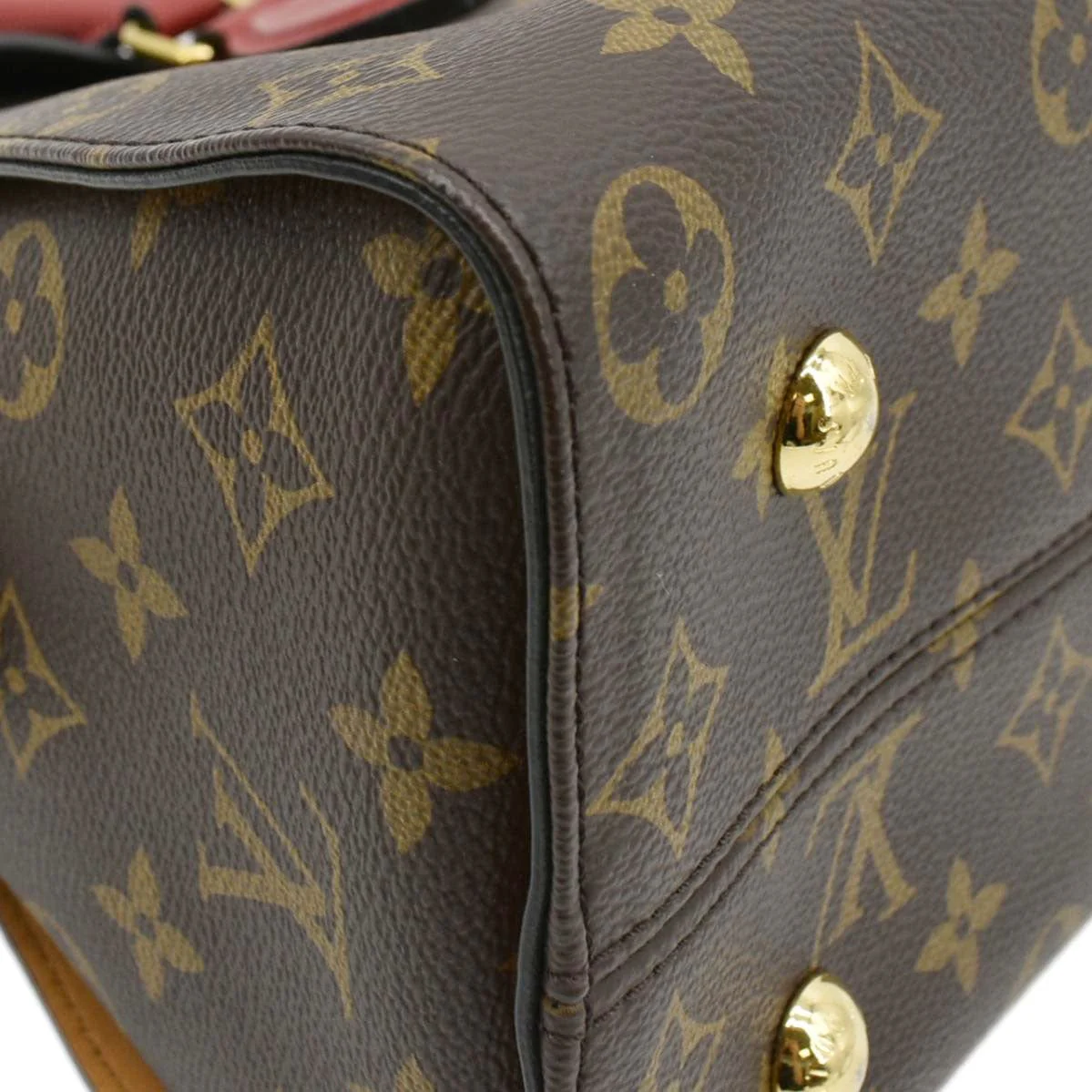 LOUIS VUITTON  Tuileries Monogram Canvas Tote Shoulder Bag Brown - Image 8