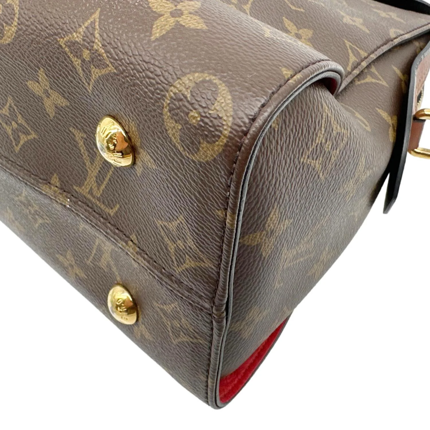 LOUIS VUITTON Tuileries Monogram Canvas Tote Shoulder Bag Brown - Image 7