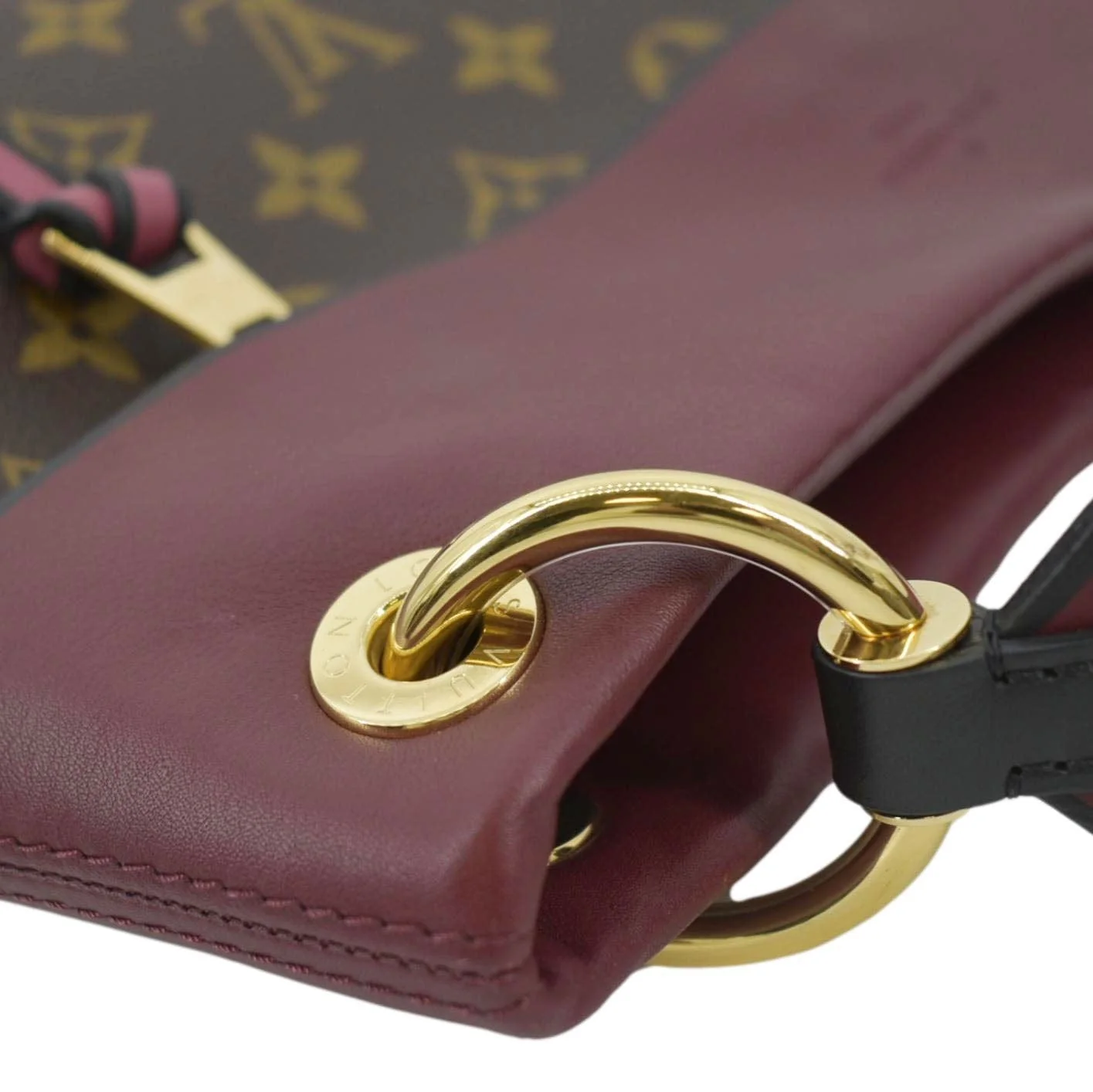 LOUIS VUITTON Tuileries Besace Monogram Canvas Shoulder Bag Bruyere - Image 6