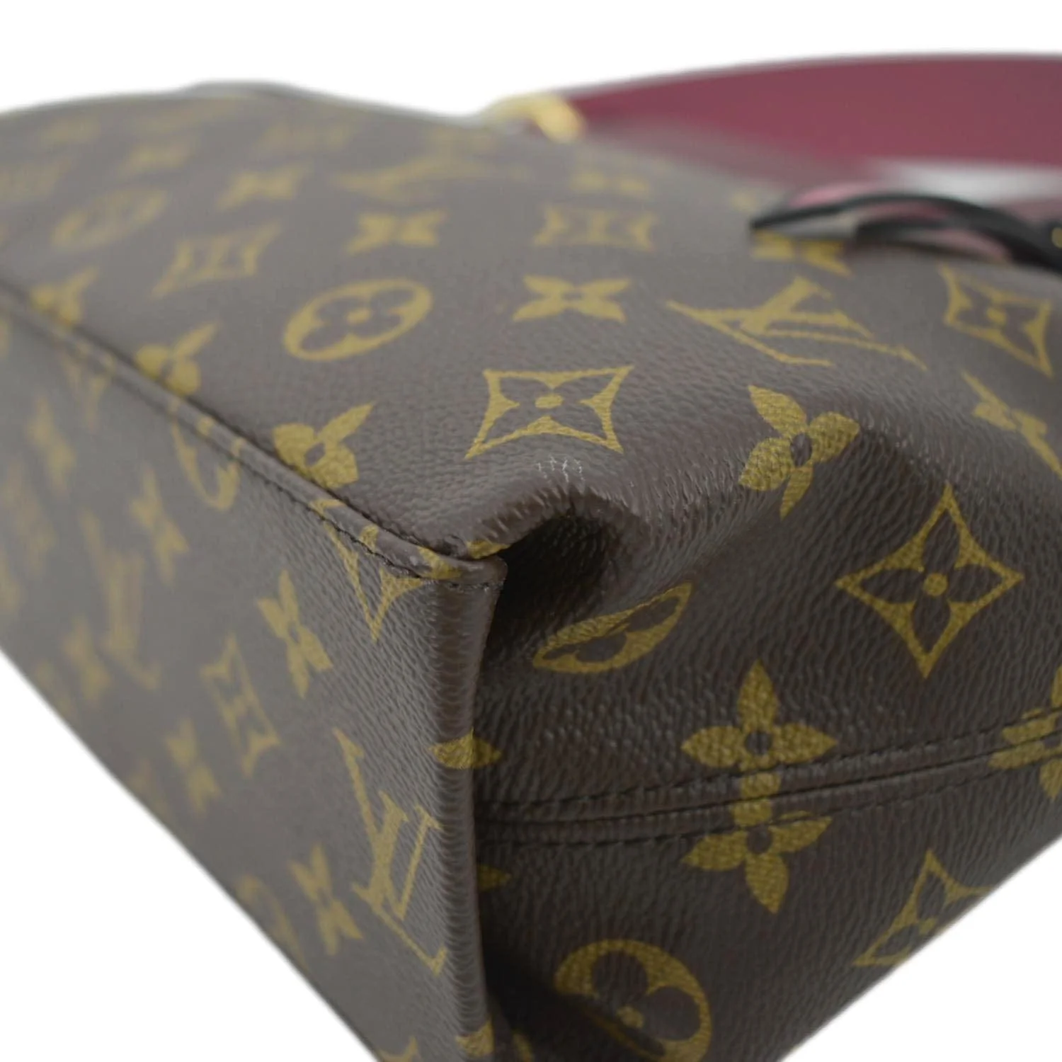 LOUIS VUITTON Tuileries Besace Monogram Canvas Shoulder Bag Bruyere - Image 8