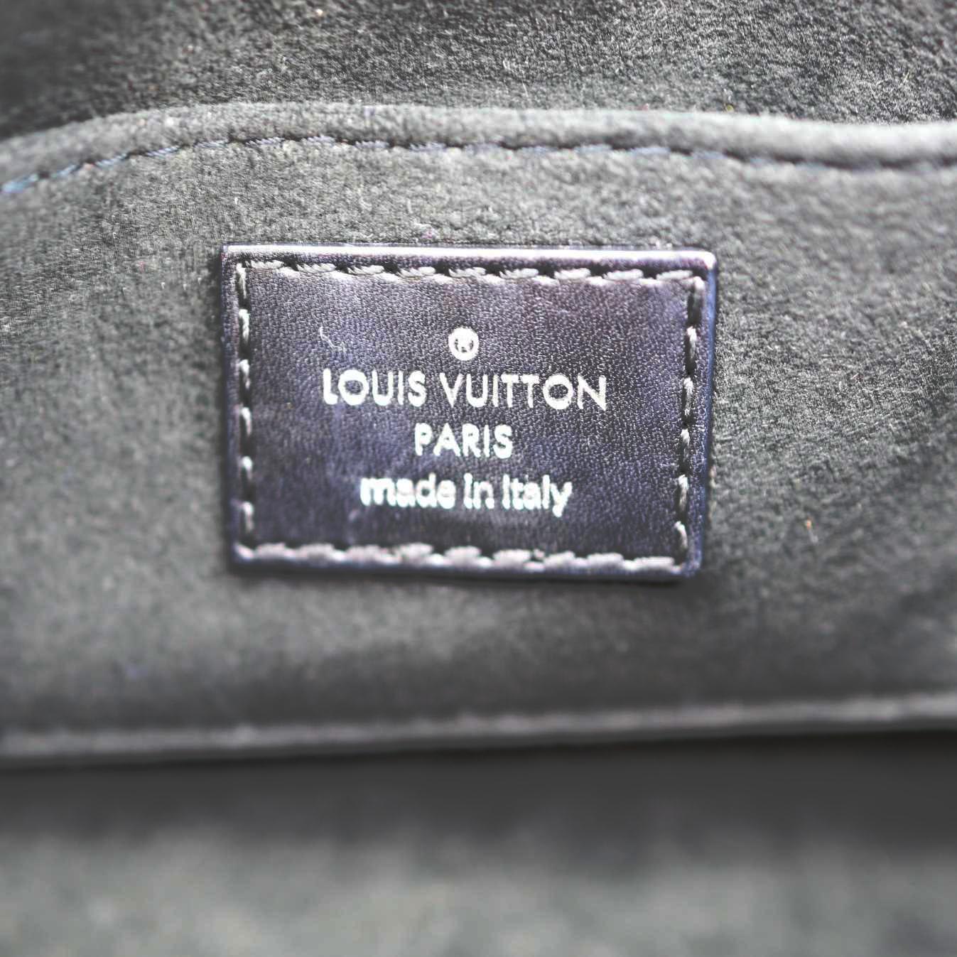 LOUIS VUITTON Dauphine Mini Tweed Sequins Crossbody Bag Black - Image 13