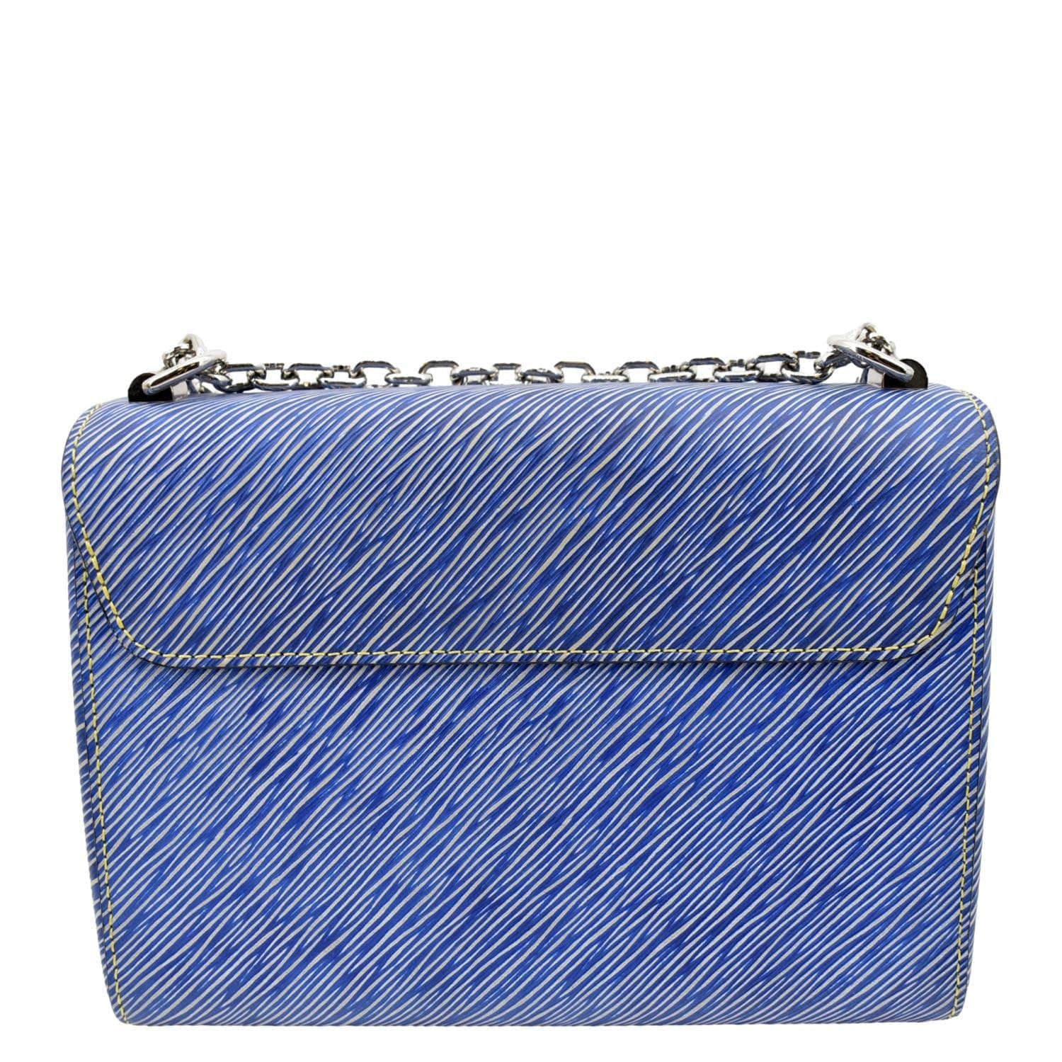 LOUIS VUITTON Twist Denim Charms Epi Leather Crossbody Bag Blue - Image 5