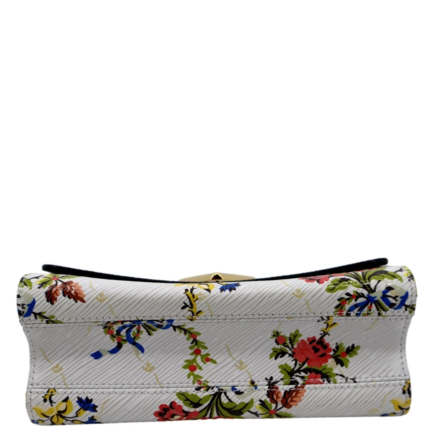 LOUIS VUITTON Twist Floral Print Epi Leather Crossbody Bag Multicolor - Image 7