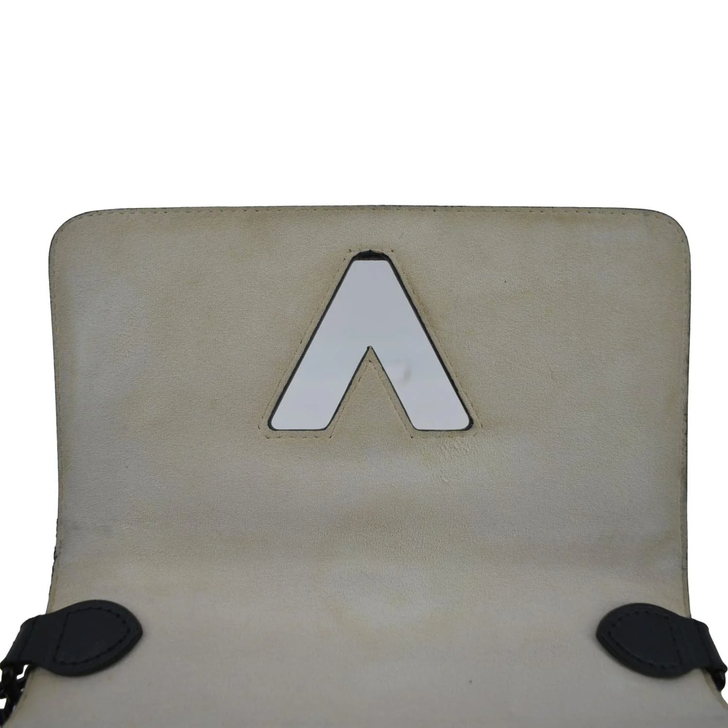 LOUIS VUITTON LV Twist Graphic MM Leather Shoulder Bag Black - Image 13